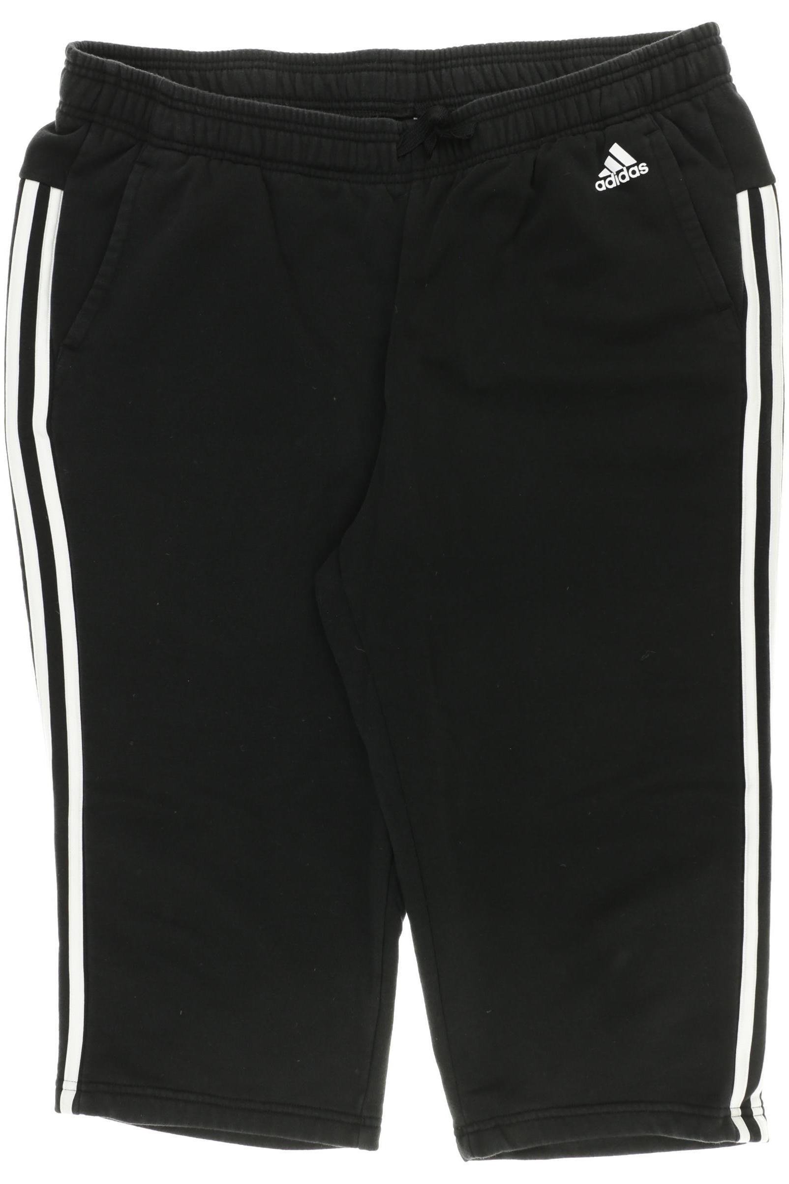 

adidas Damen Stoffhose, schwarz, Gr.