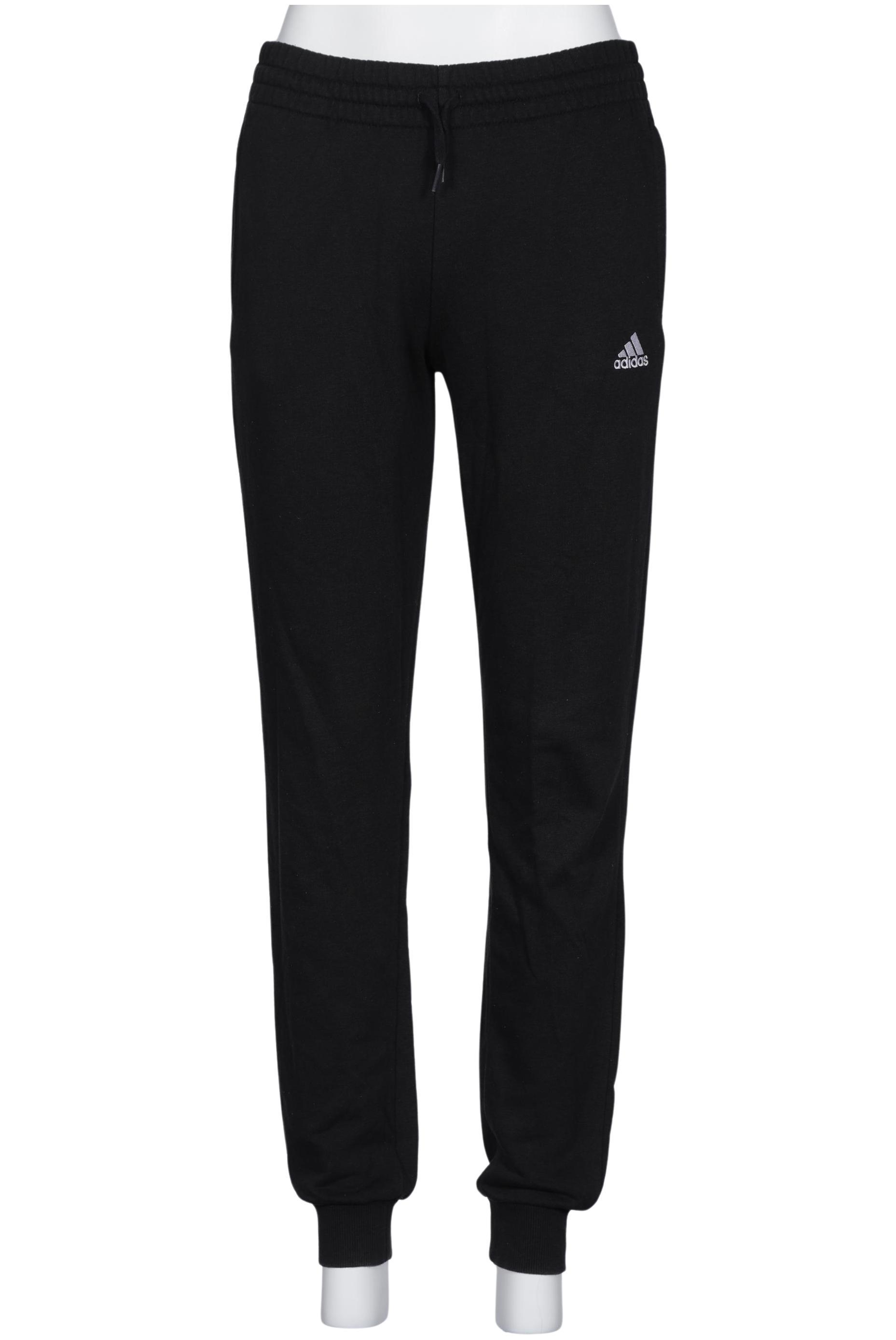 

adidas Damen Stoffhose, schwarz, Gr. 0