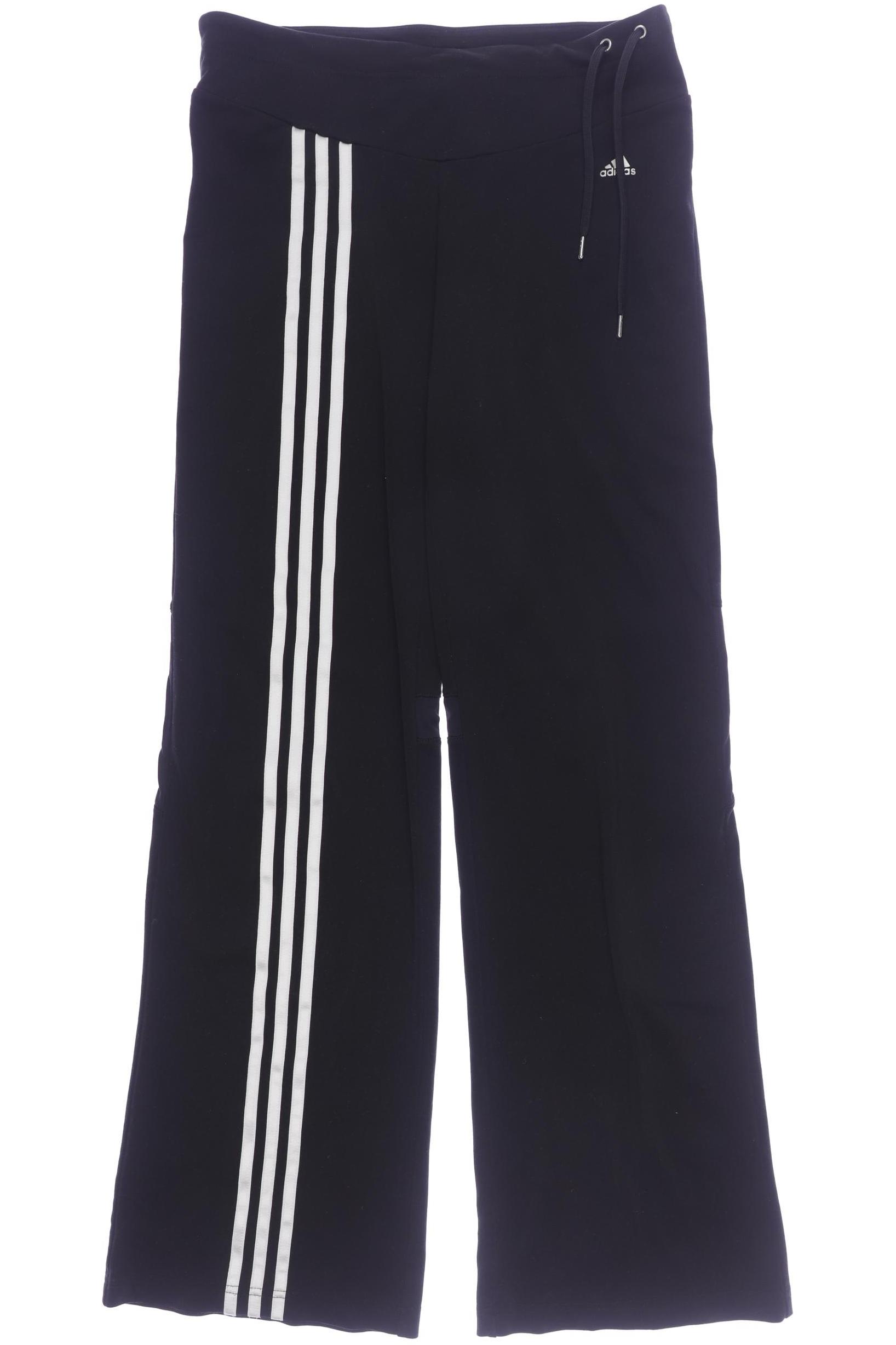 

adidas Damen Stoffhose, schwarz, Gr. 38