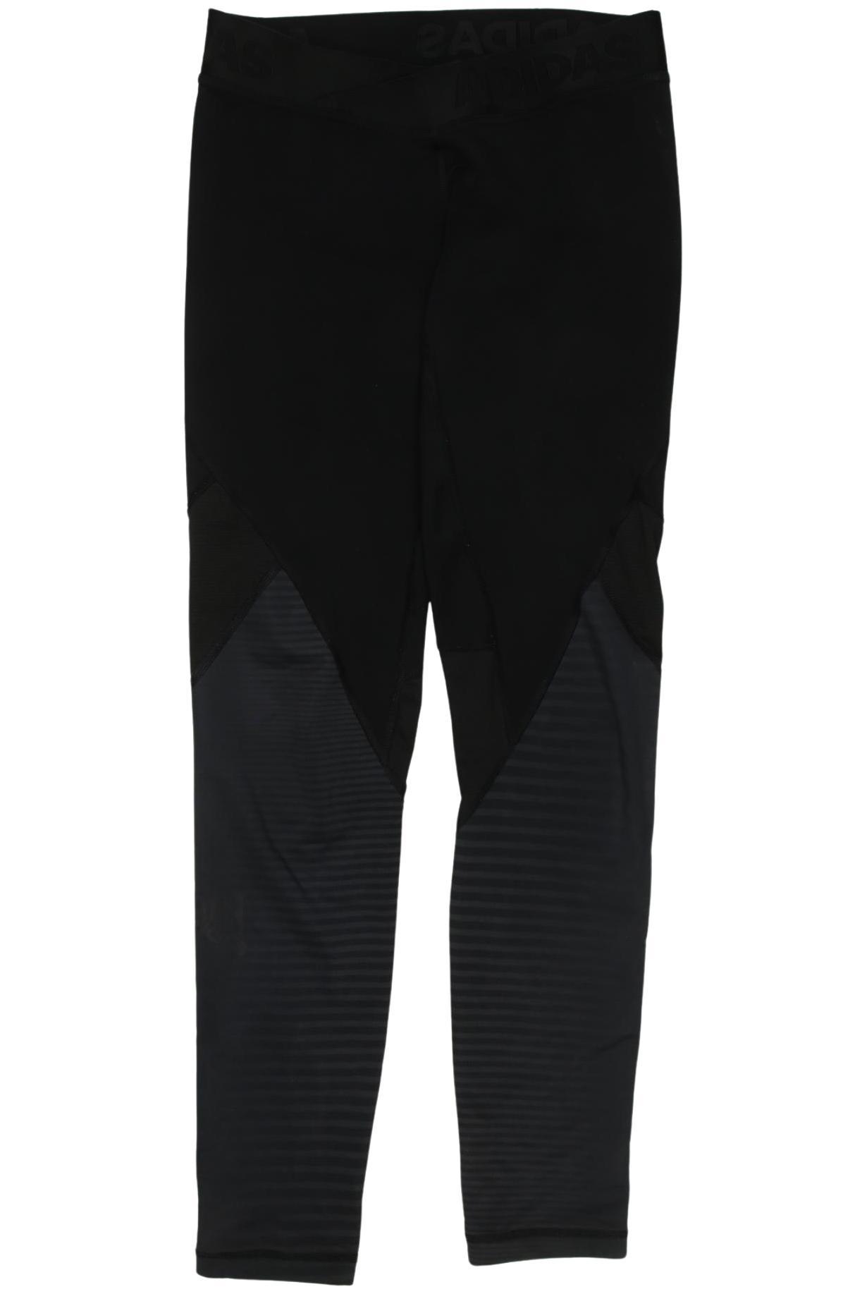 

adidas Damen Stoffhose, schwarz, Gr. 24