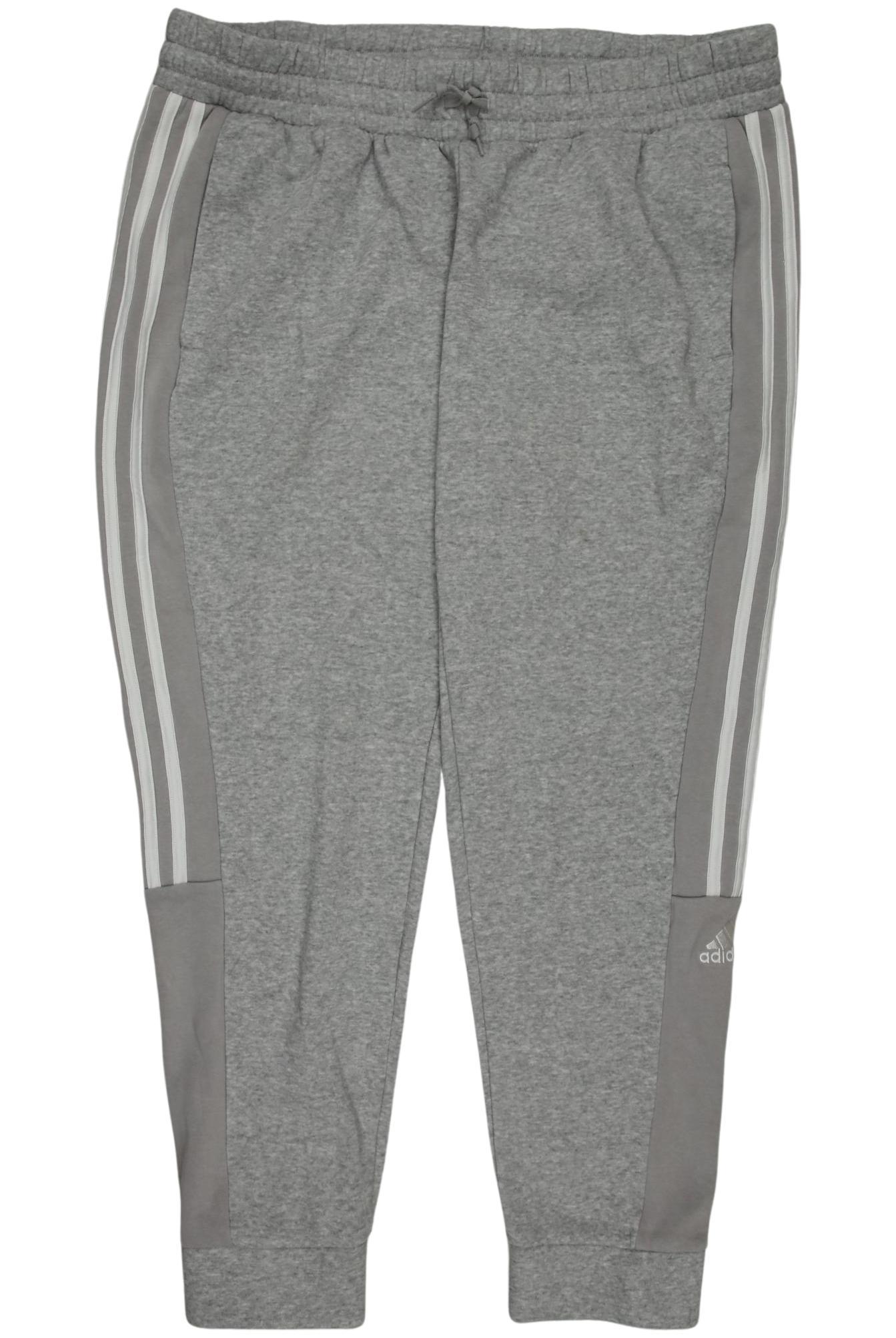 

adidas Damen Stoffhose, grau, Gr. 0