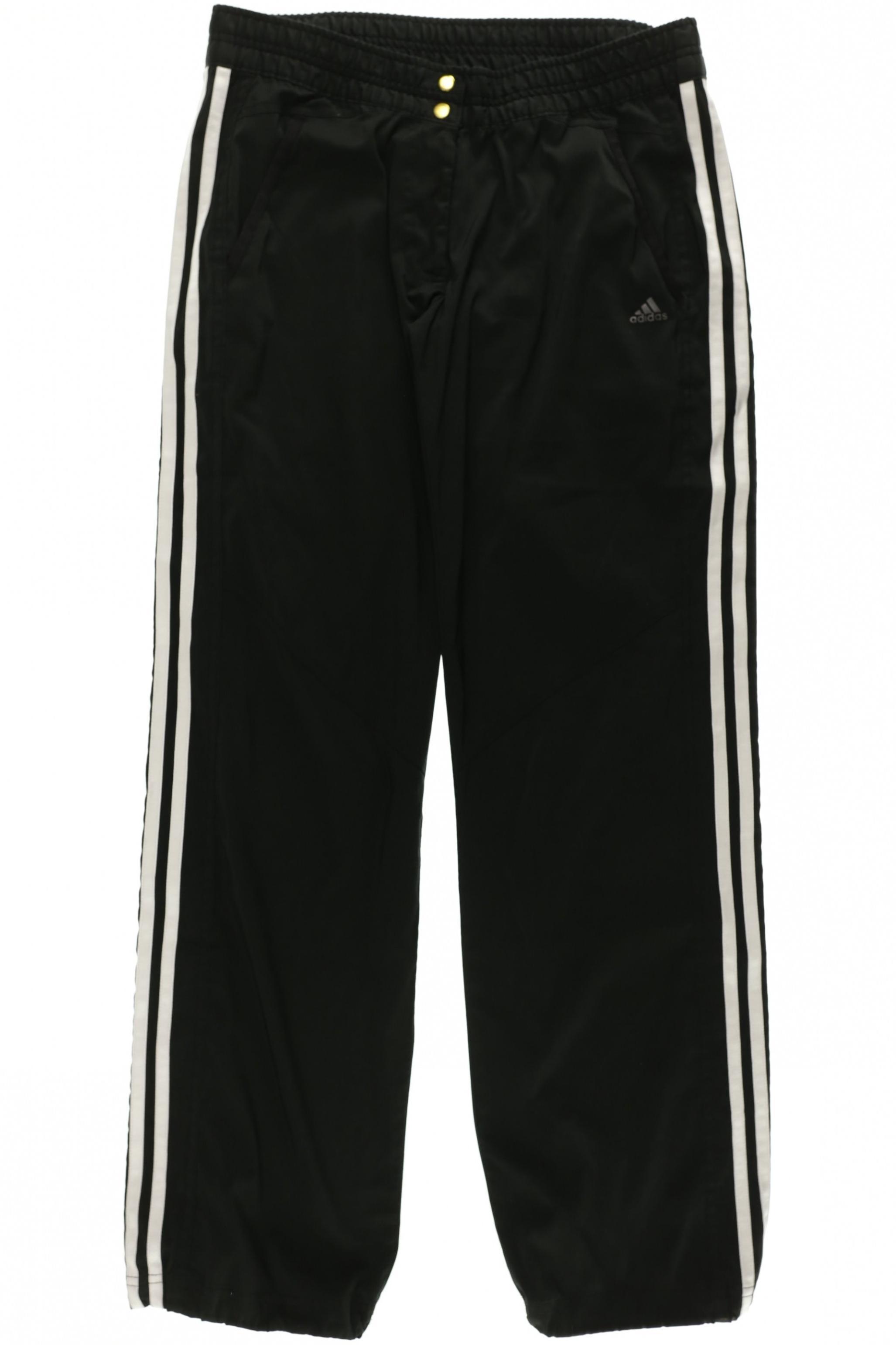 

adidas Damen Stoffhose, schwarz, Gr. 34