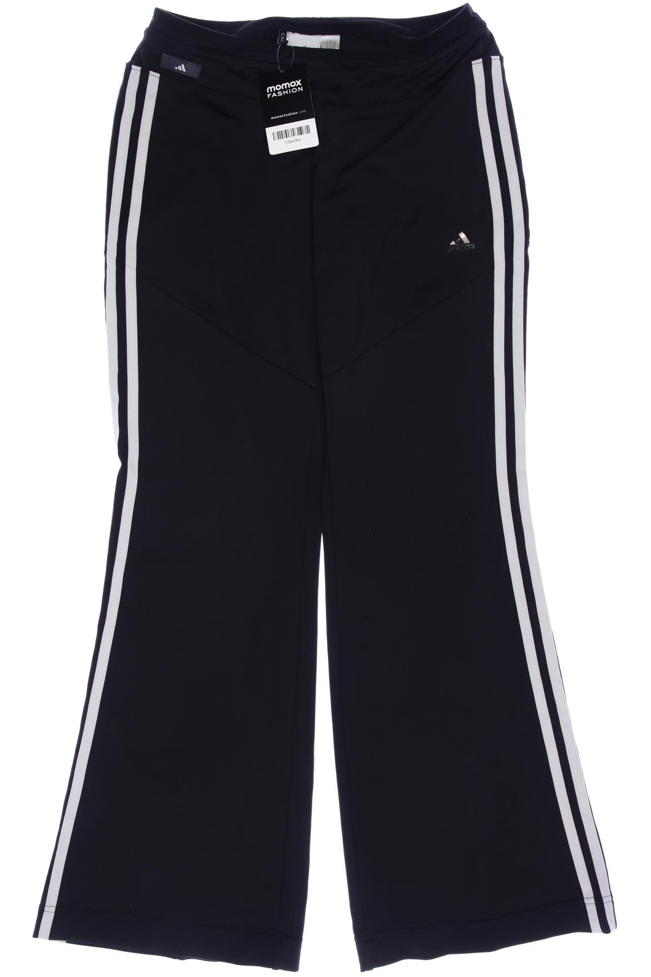 

adidas Damen Stoffhose, schwarz, Gr. 38