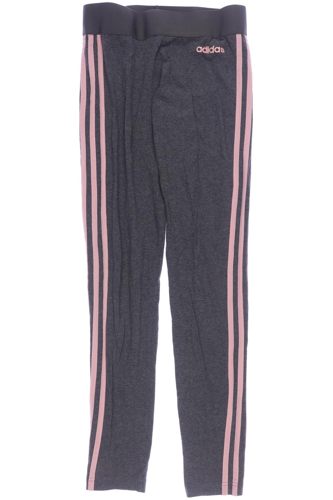 

adidas Damen Stoffhose, grau, Gr. 0