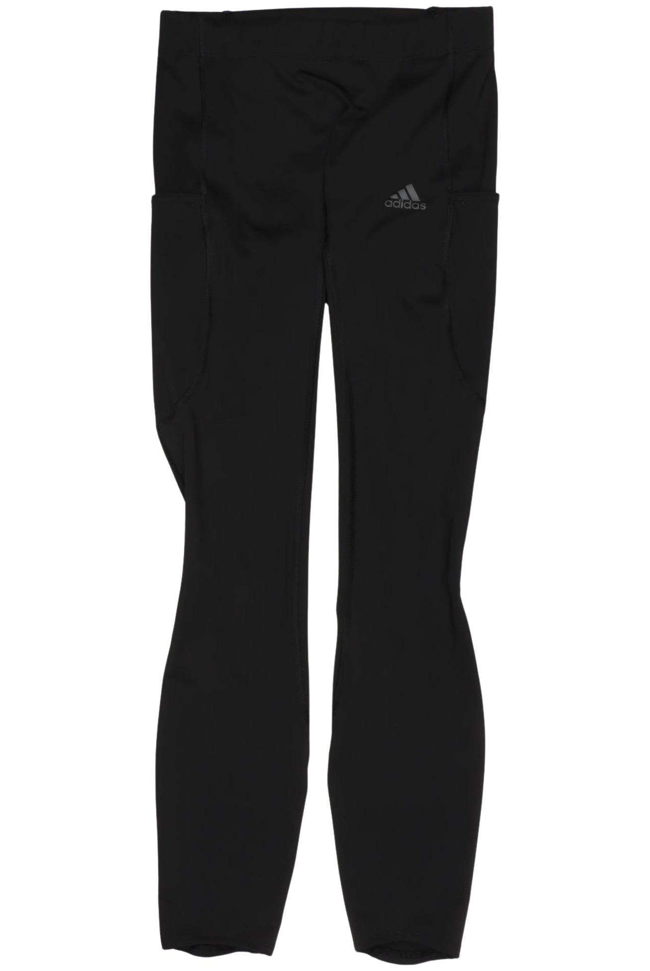 

adidas Damen Stoffhose, schwarz, Gr. 0