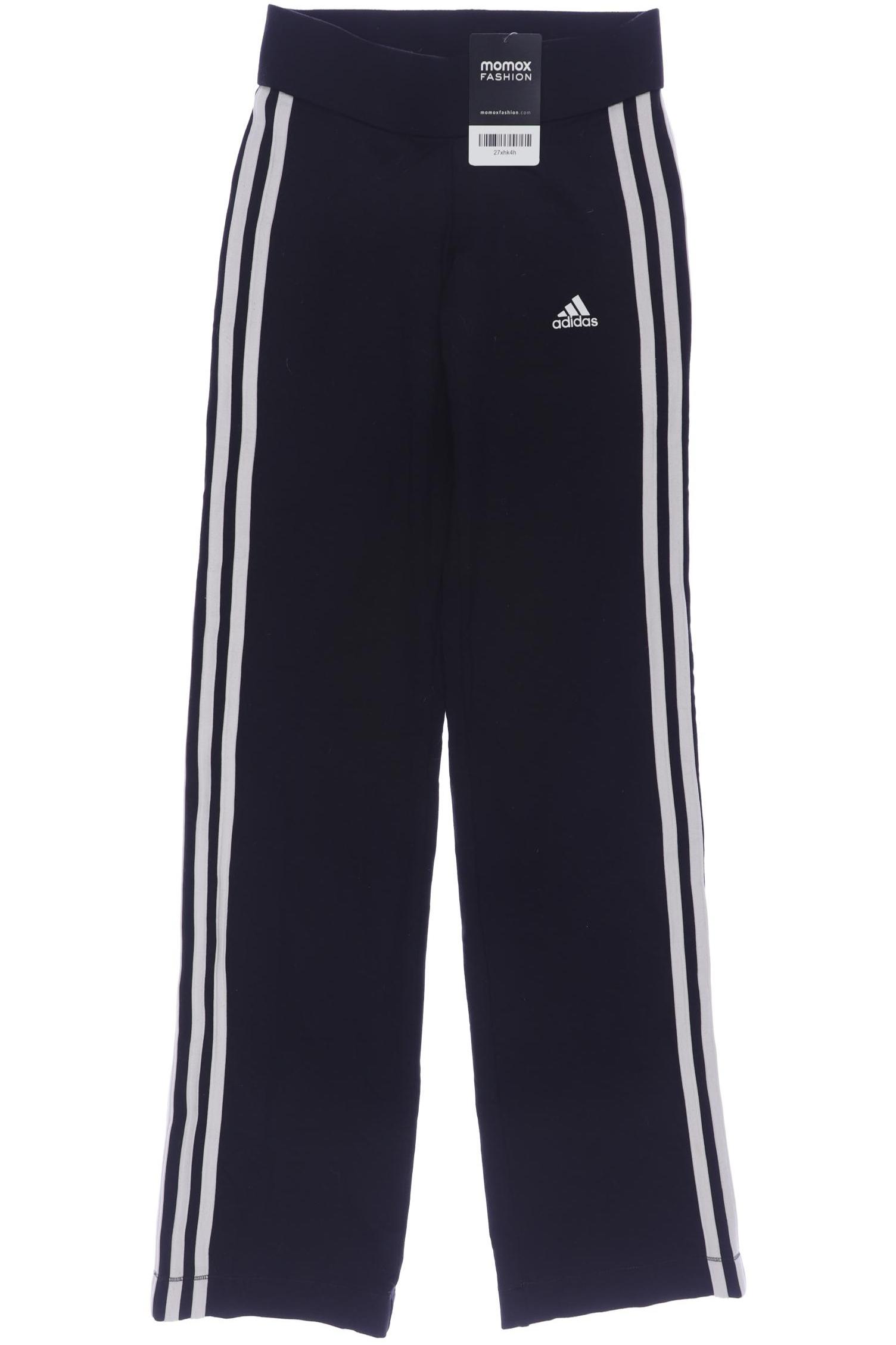 

adidas Damen Stoffhose, schwarz, Gr. 32