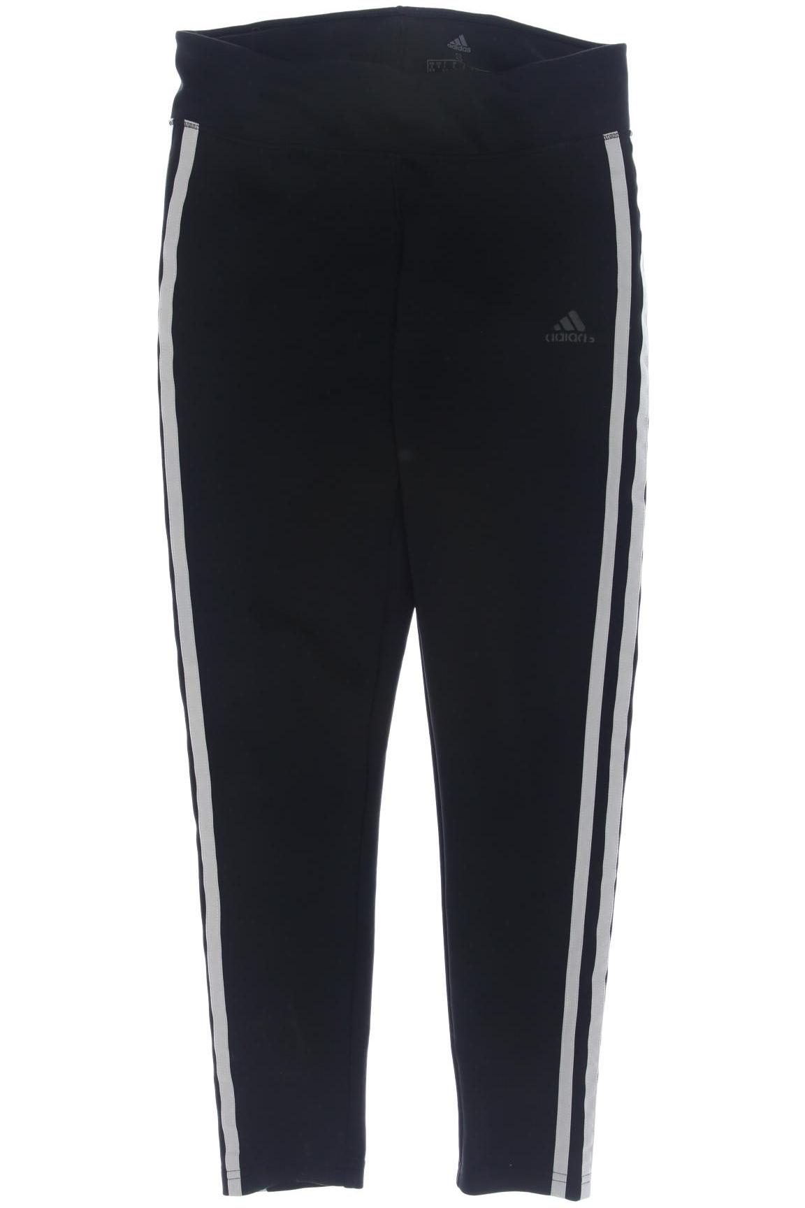 

adidas Damen Stoffhose, schwarz, Gr. 0