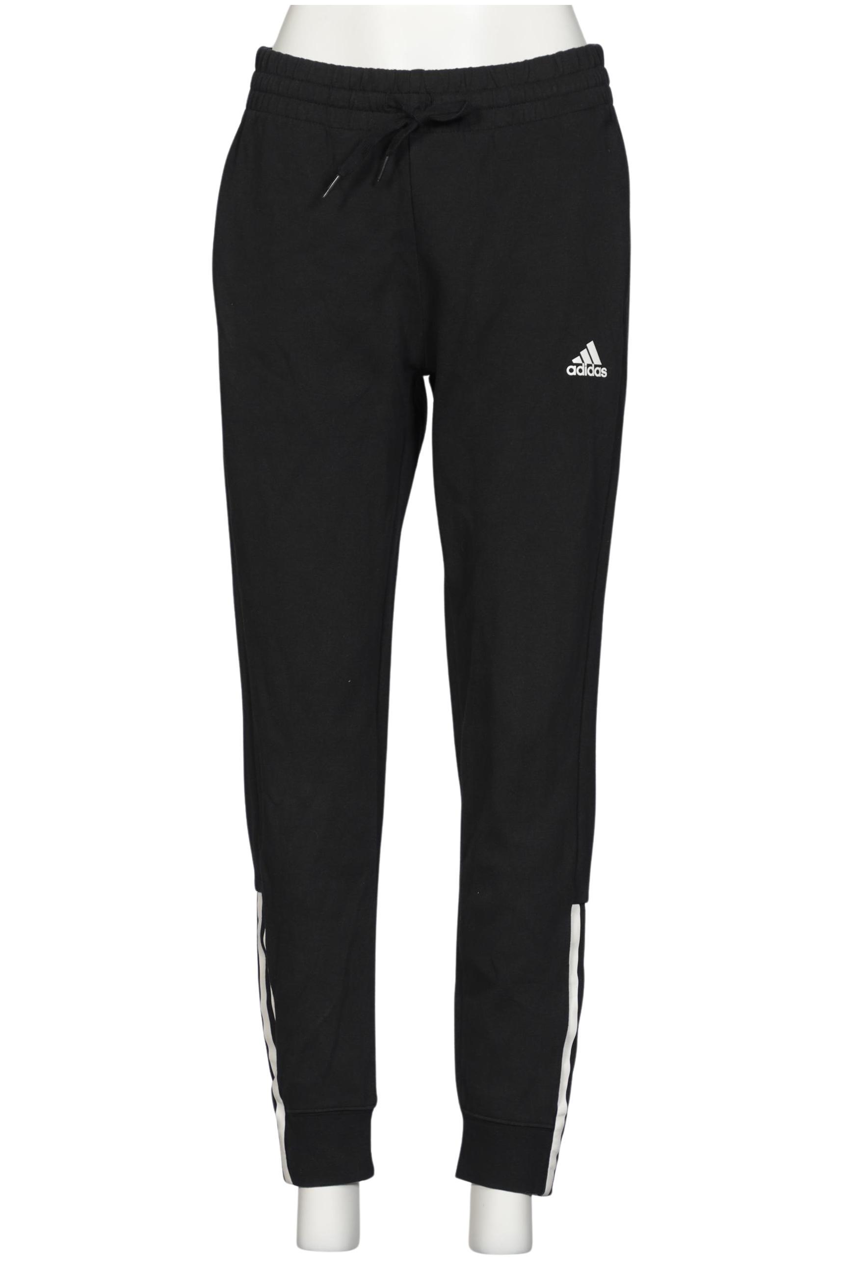 

adidas Damen Stoffhose, schwarz, Gr. 0