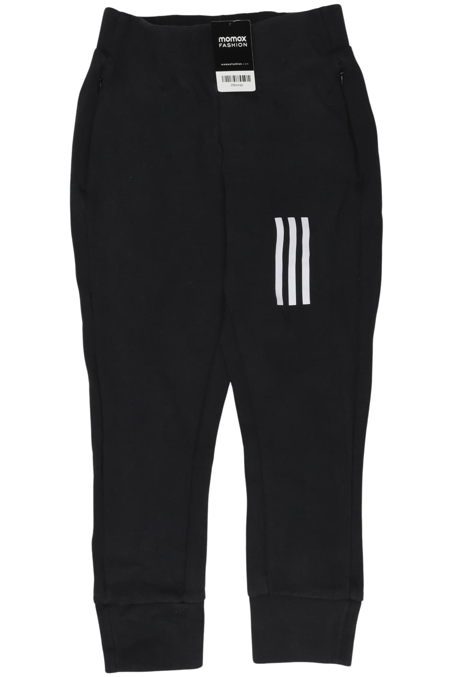 

adidas Damen Stoffhose, schwarz, Gr. 0