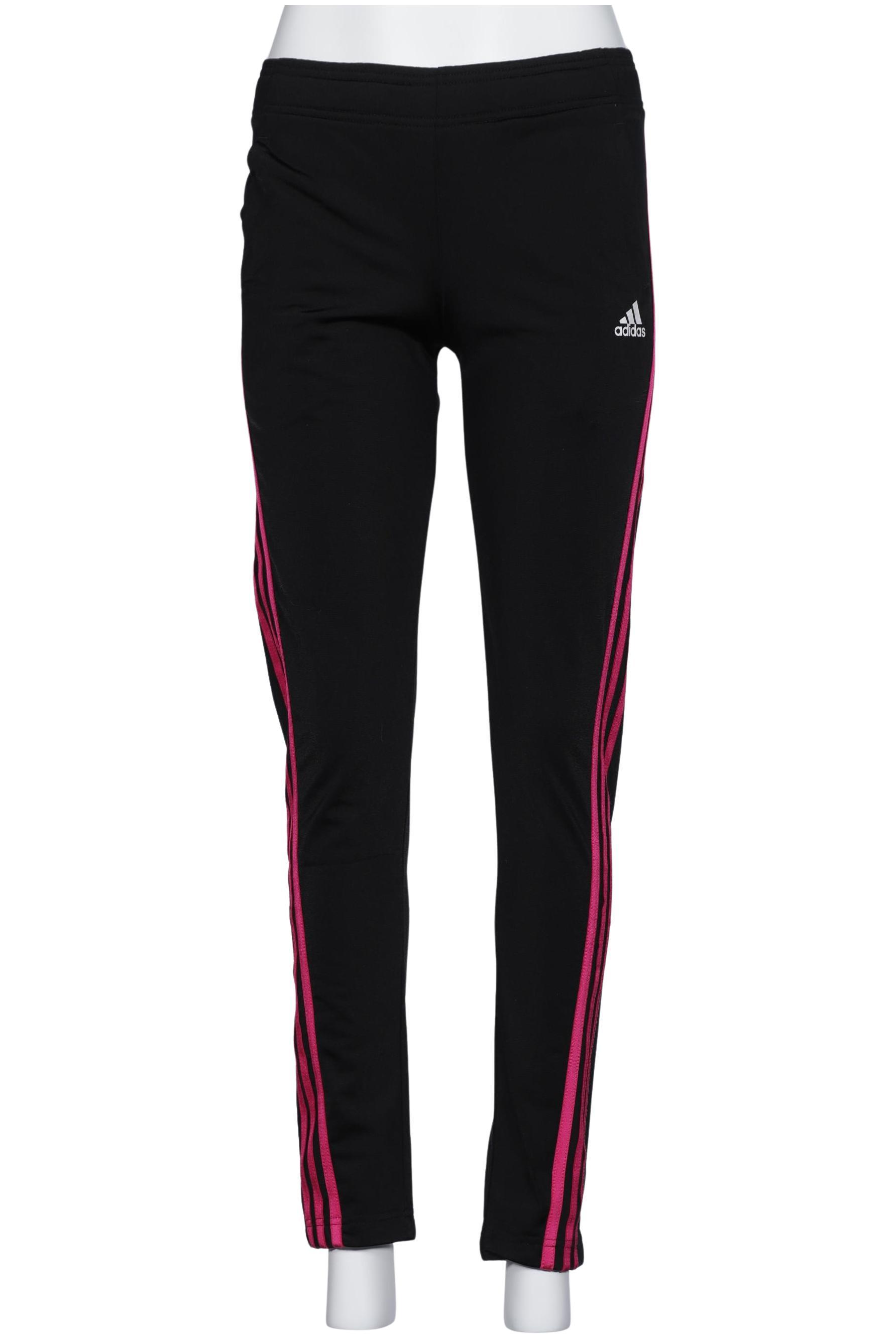 

adidas Damen Stoffhose, schwarz, Gr. 26