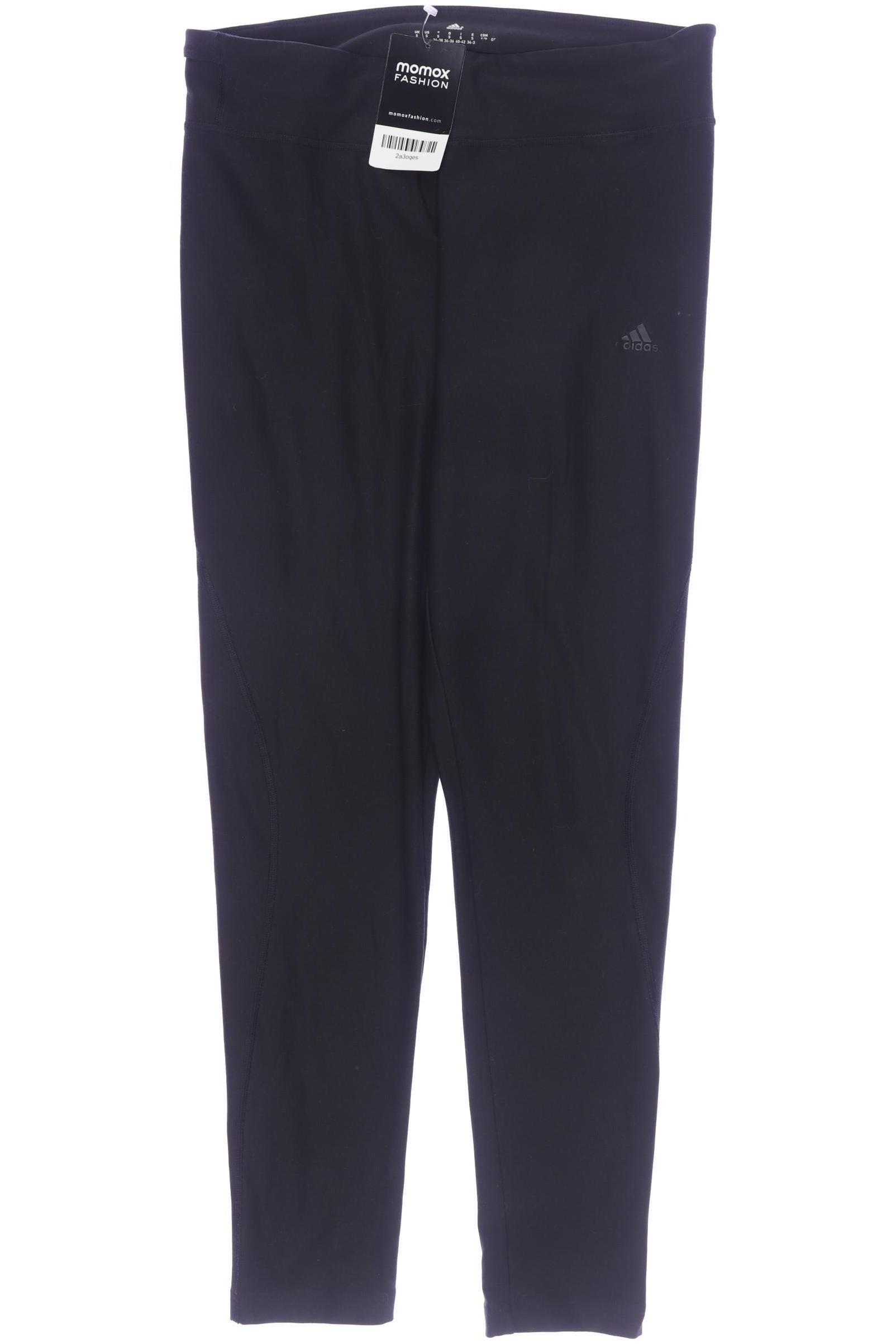 

adidas Damen Stoffhose, schwarz, Gr. 0
