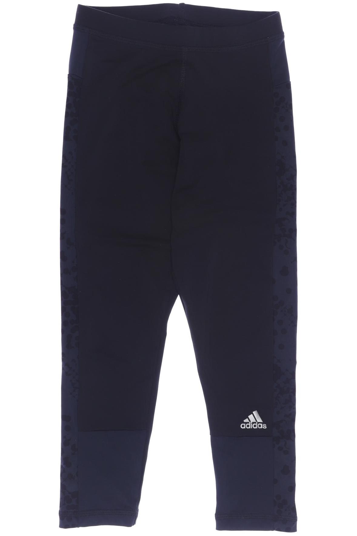 

adidas Damen Stoffhose, schwarz, Gr. 0