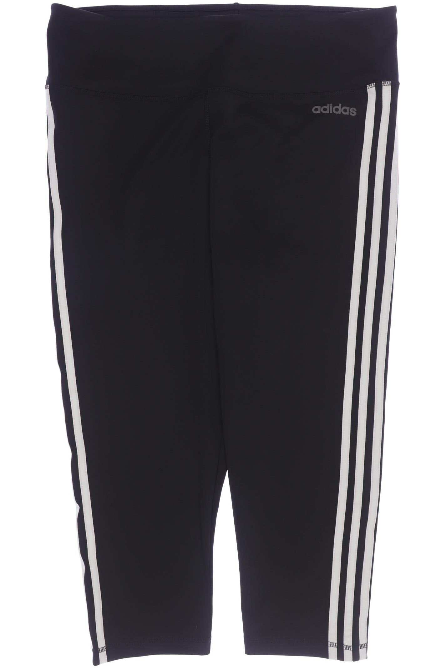

adidas Damen Stoffhose, schwarz, Gr. 0
