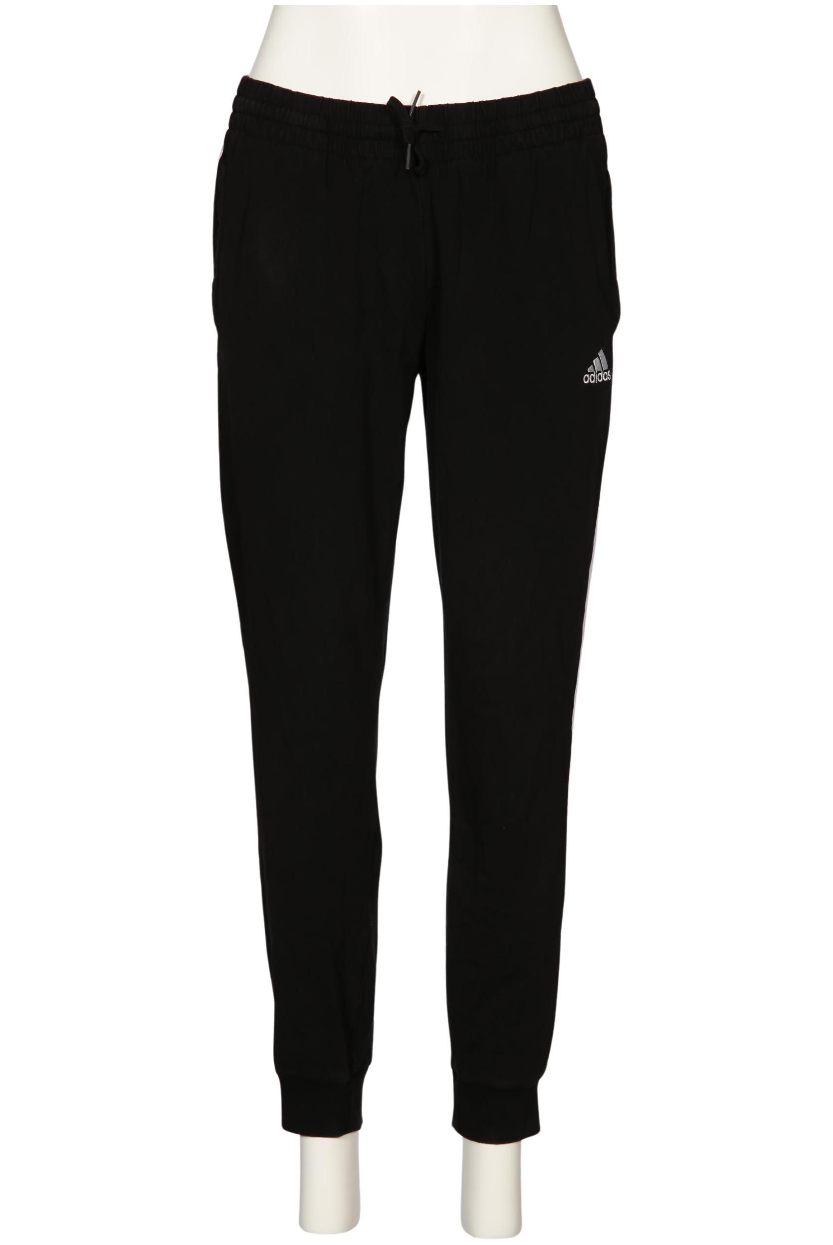 

adidas Damen Stoffhose, schwarz, Gr. 0