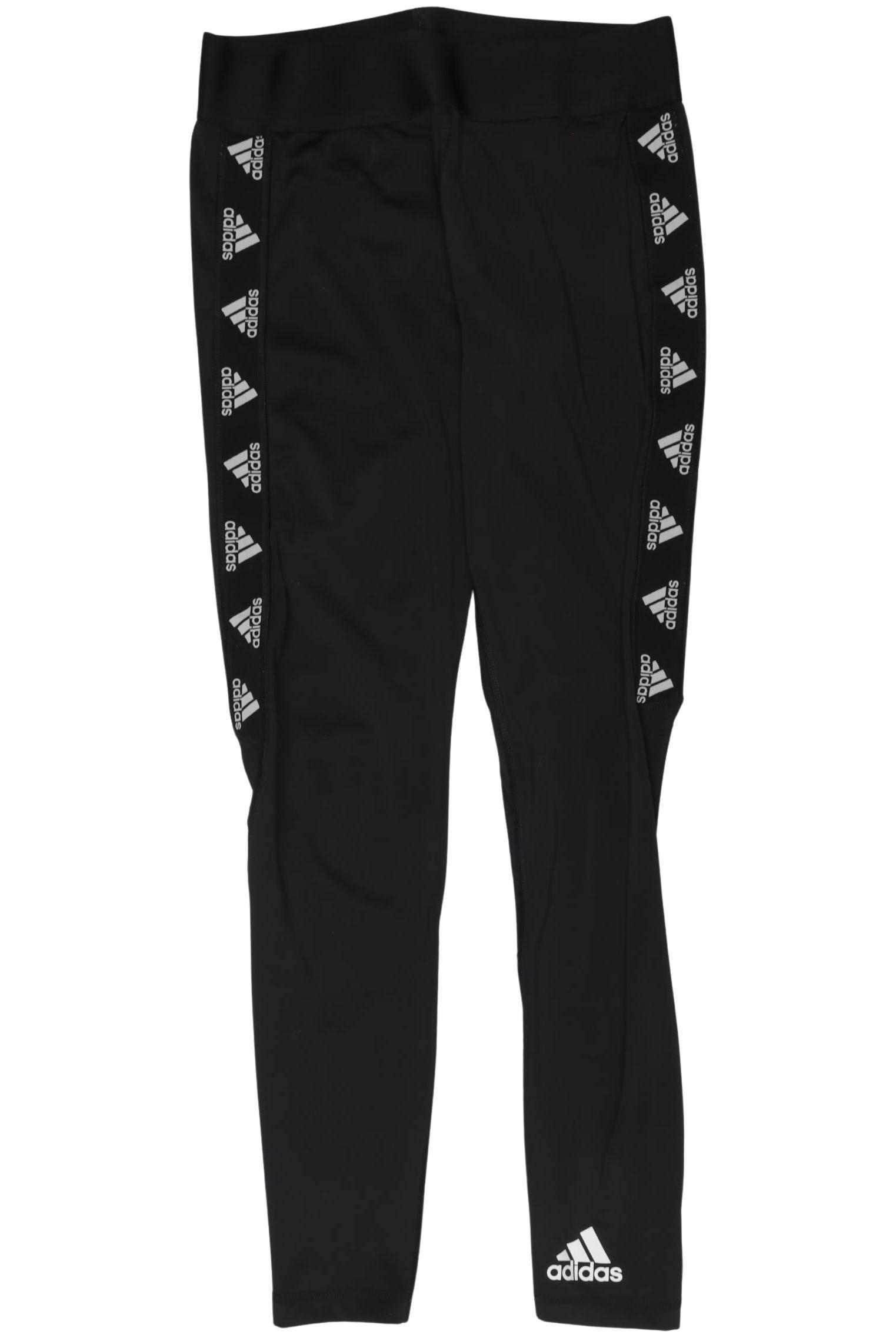 

adidas Damen Stoffhose, schwarz, Gr. 0