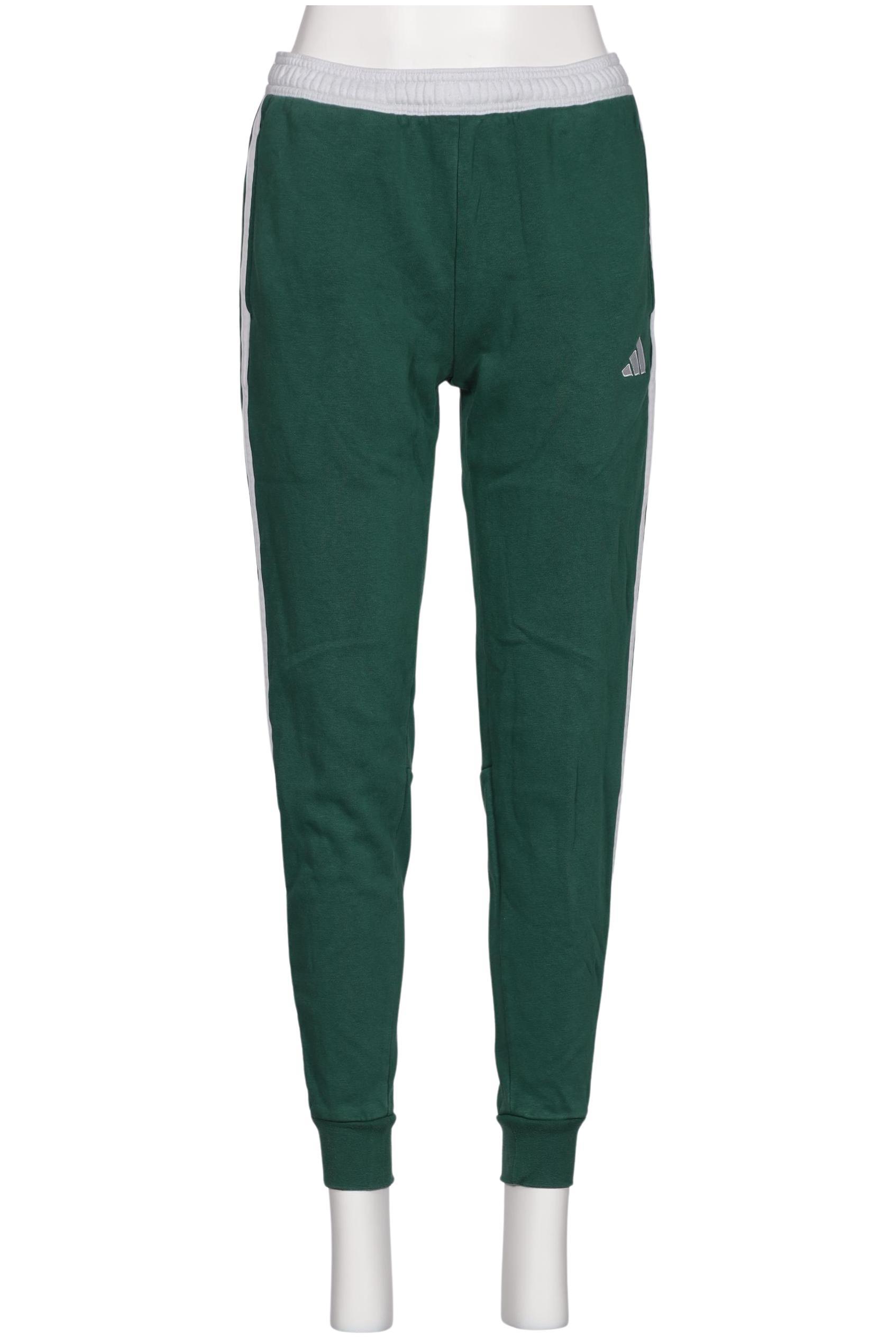 

adidas Damen Stoffhose, grün, Gr. 0