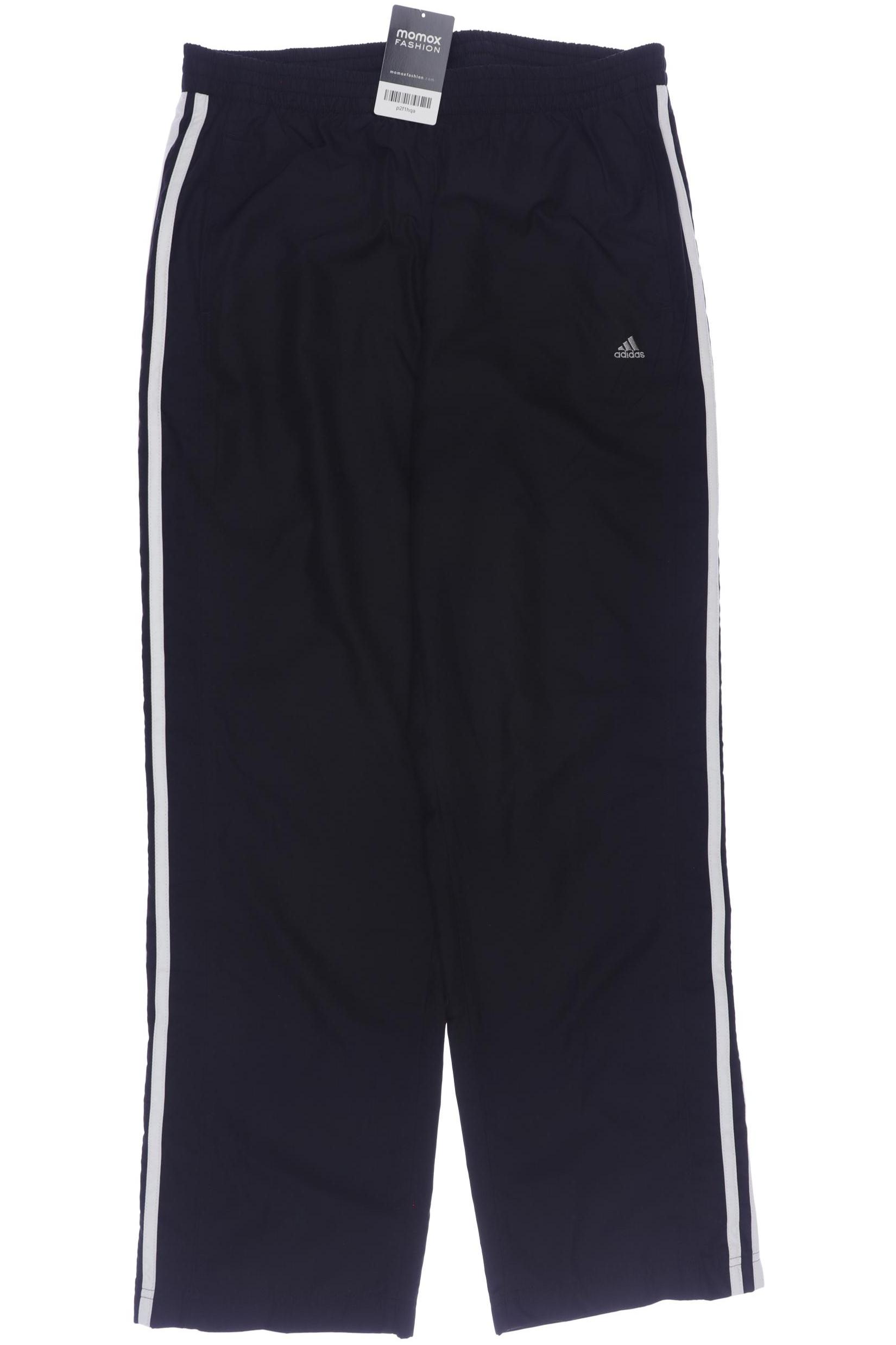 

adidas Damen Stoffhose, schwarz, Gr. 38