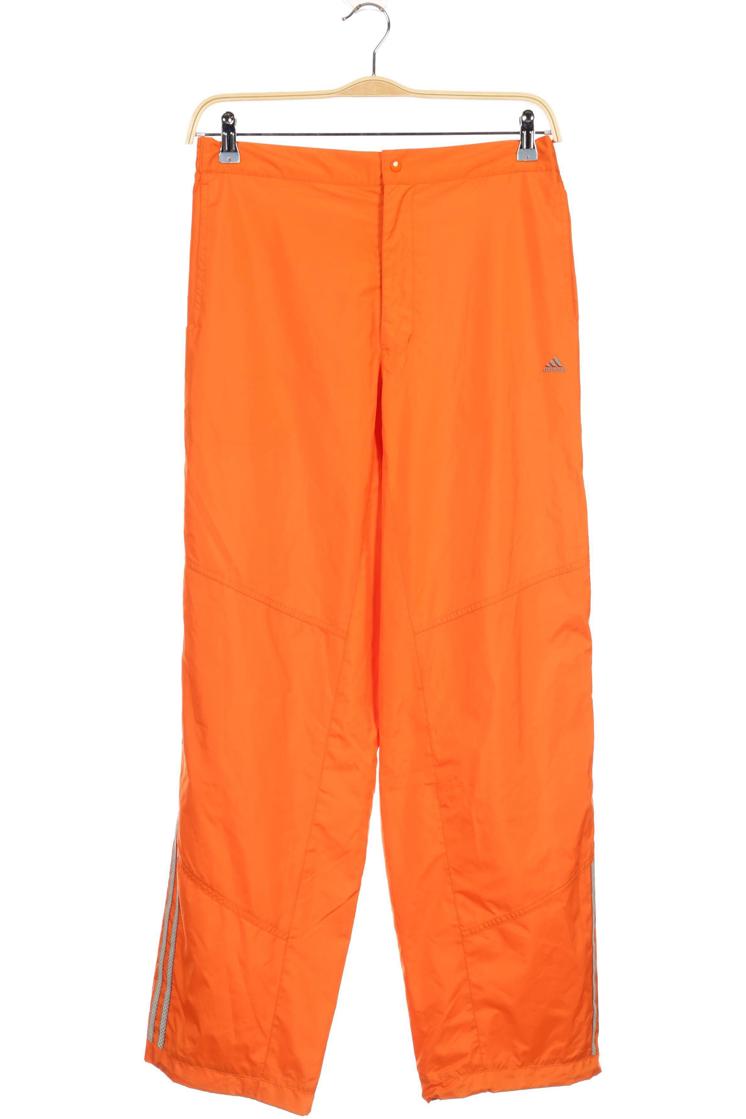 

adidas Damen Stoffhose, orange, Gr.