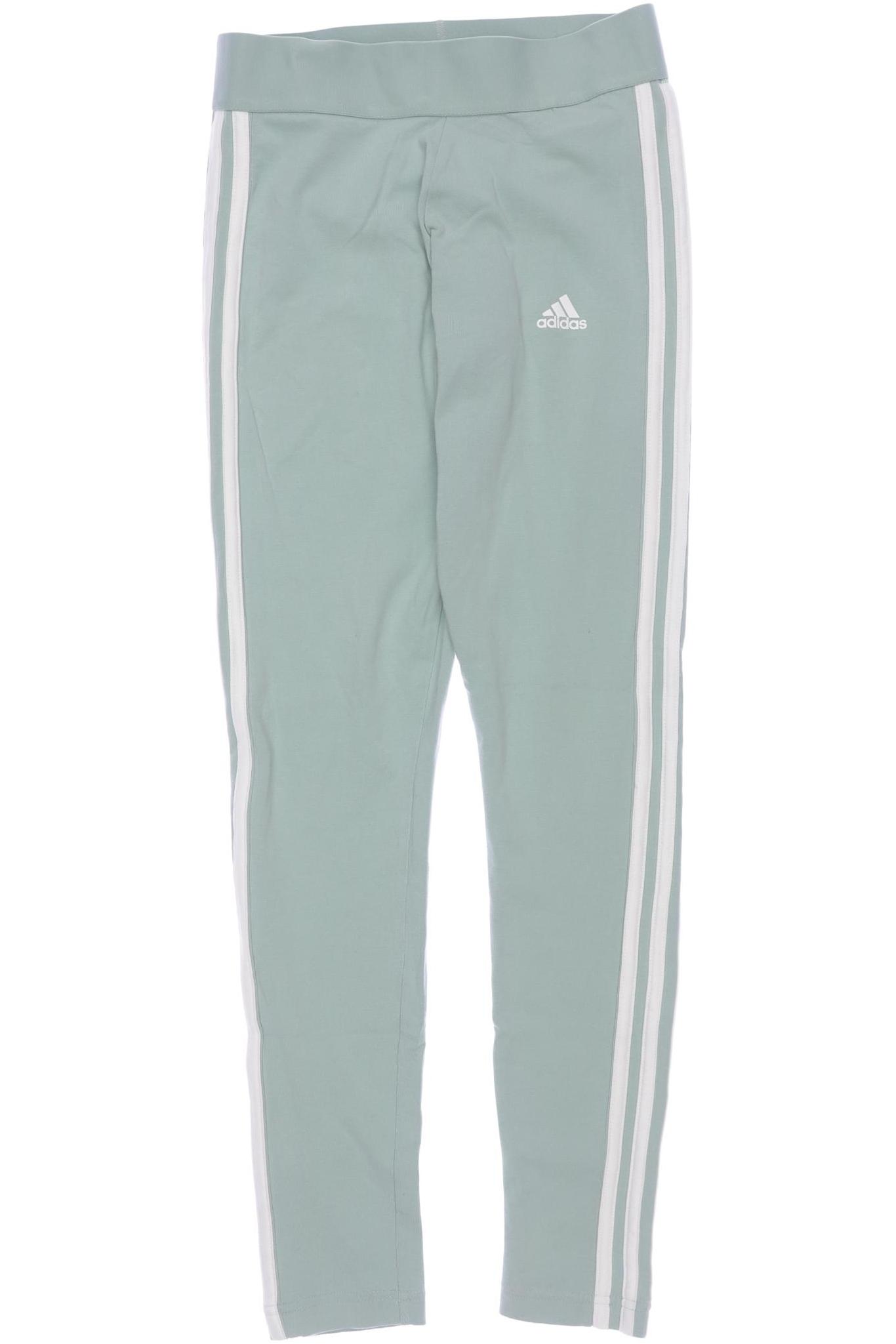 

adidas Damen Stoffhose, hellgrün, Gr. 0