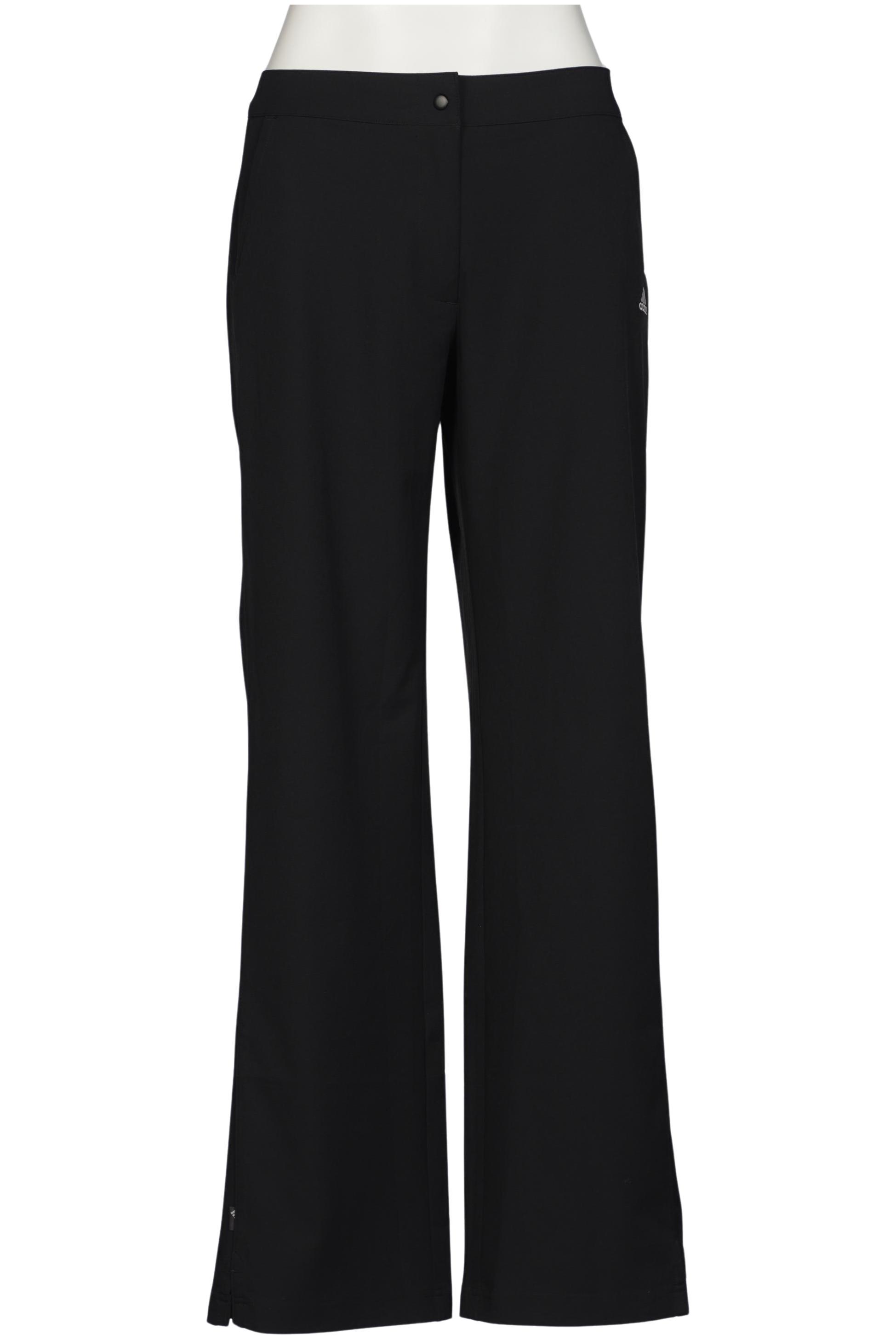 

adidas Damen Stoffhose, schwarz, Gr. 42