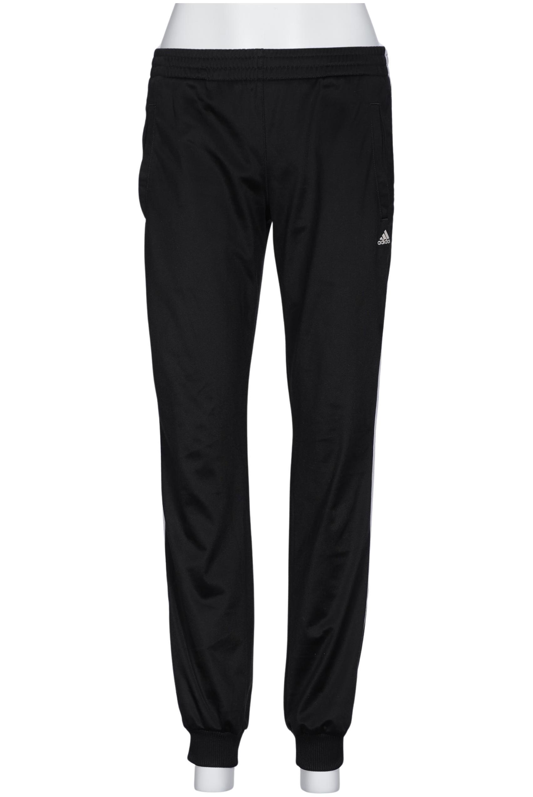 

adidas Damen Stoffhose, schwarz, Gr. 0
