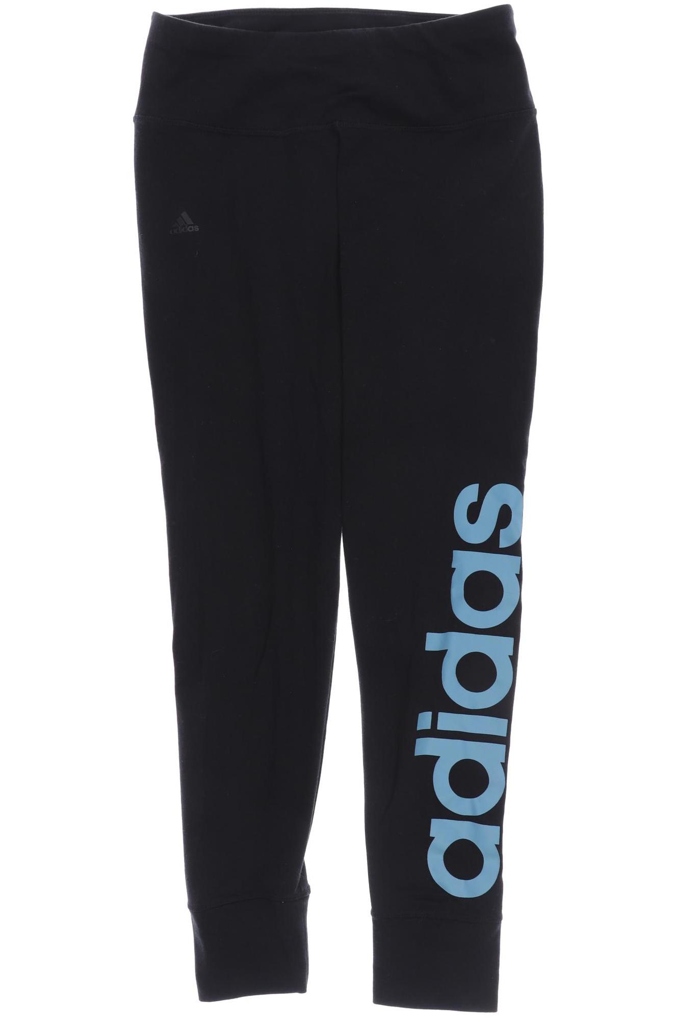 

adidas Damen Stoffhose, schwarz, Gr. 0