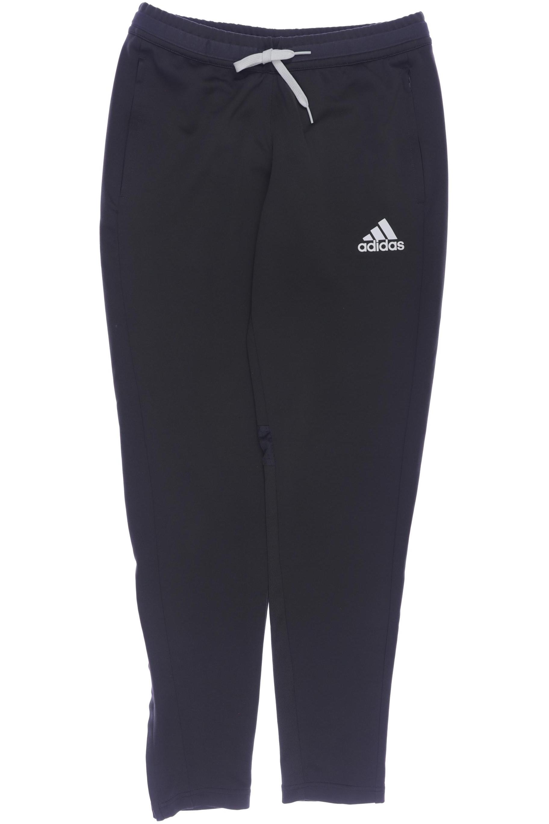 

adidas Damen Stoffhose, grau, Gr. 38