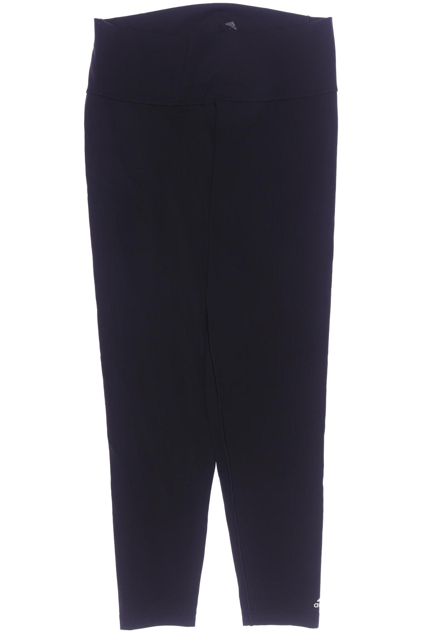 

adidas Damen Stoffhose, schwarz, Gr. 0