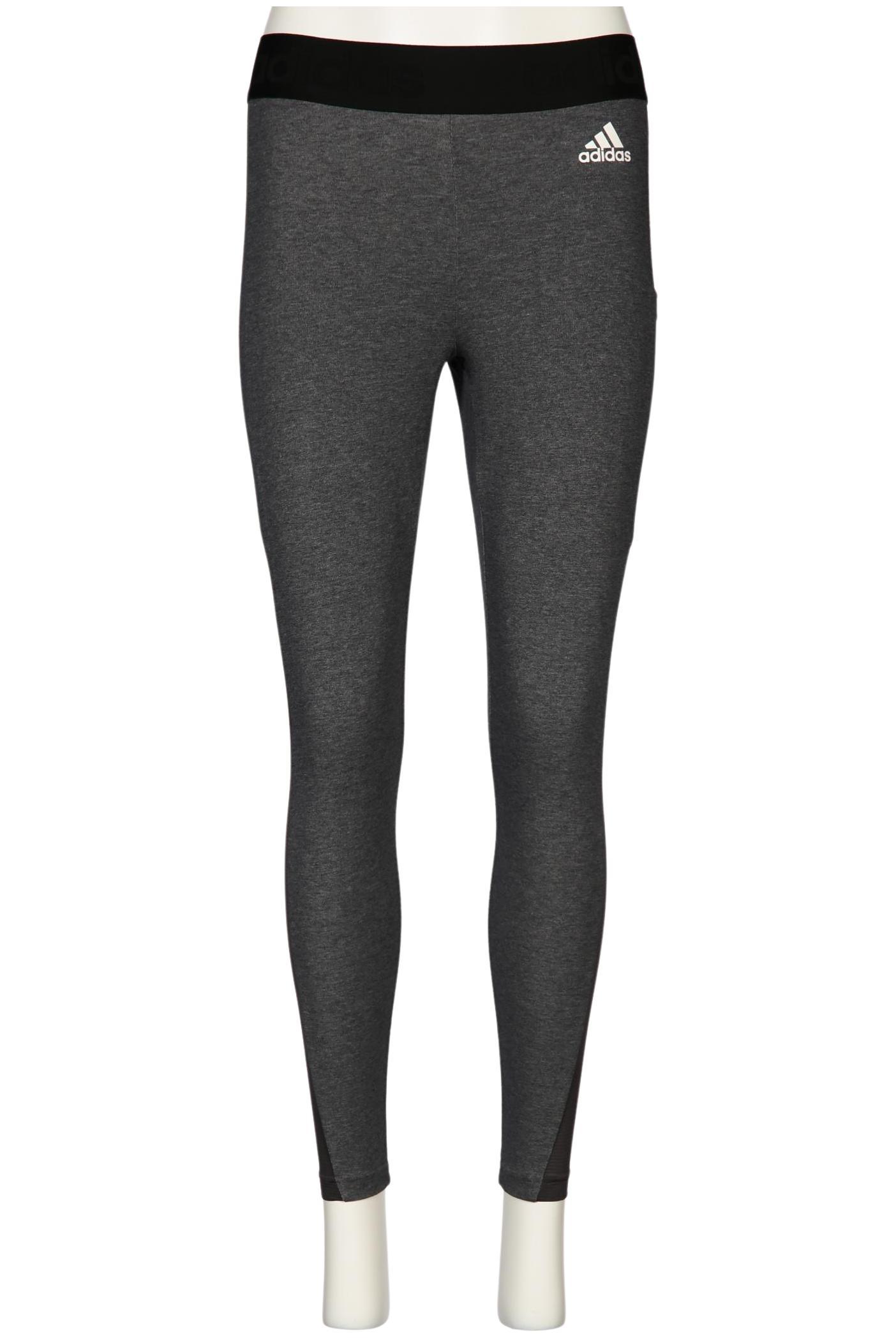 

adidas Damen Stoffhose, grau, Gr. 0