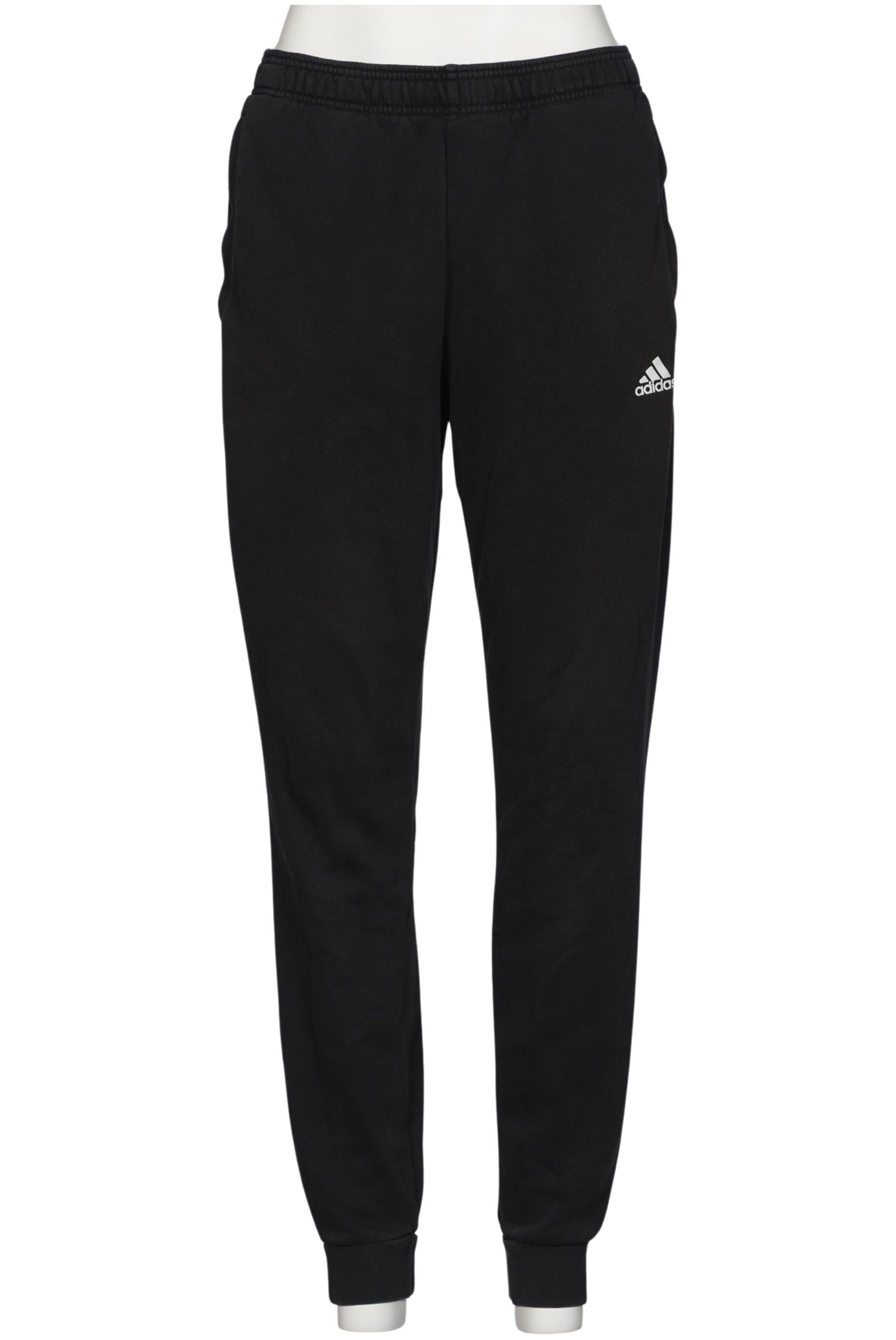 

adidas Damen Stoffhose, schwarz, Gr. 0