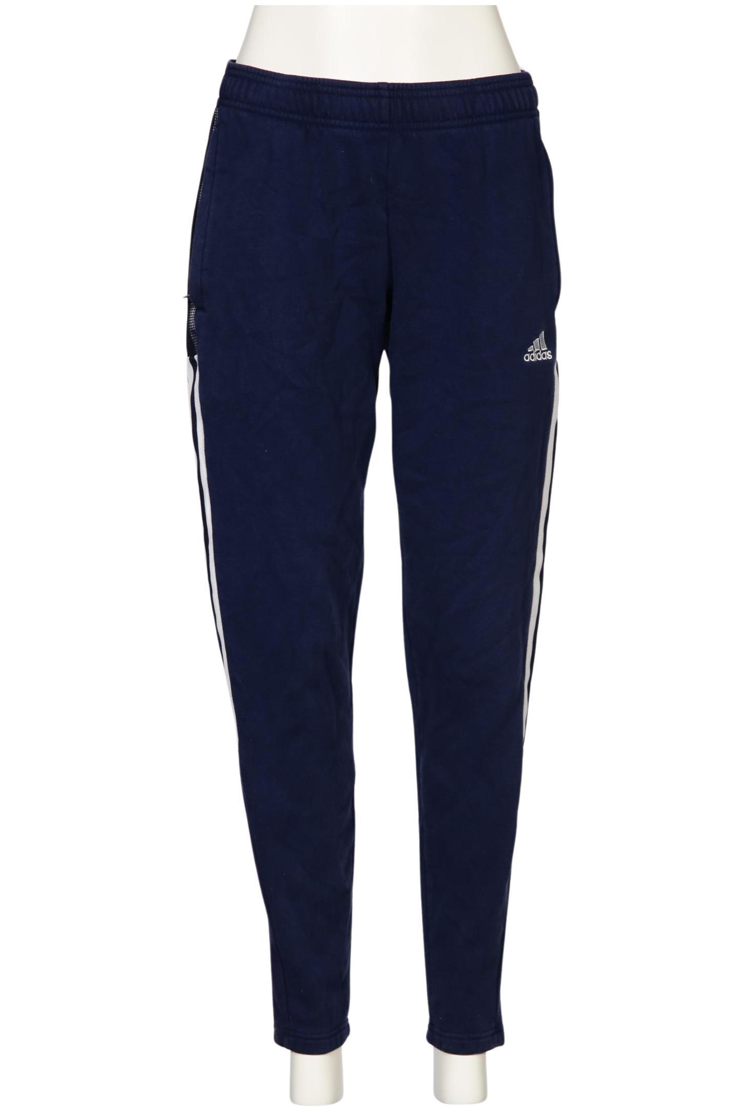 

adidas Damen Stoffhose, marineblau, Gr. 0