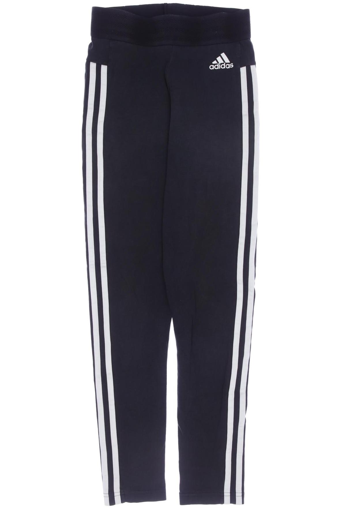 

adidas Damen Stoffhose, schwarz, Gr. 0