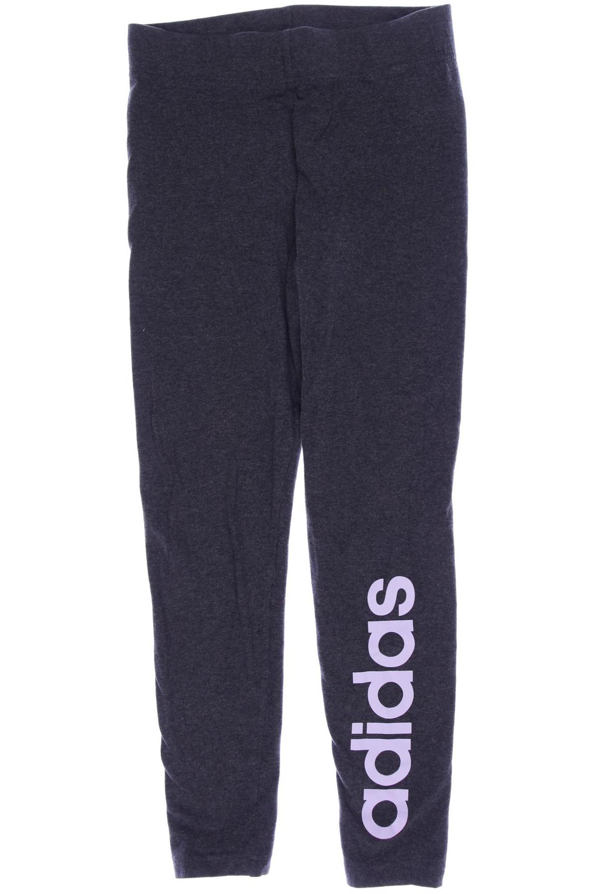 

adidas Damen Stoffhose, grau, Gr. 0