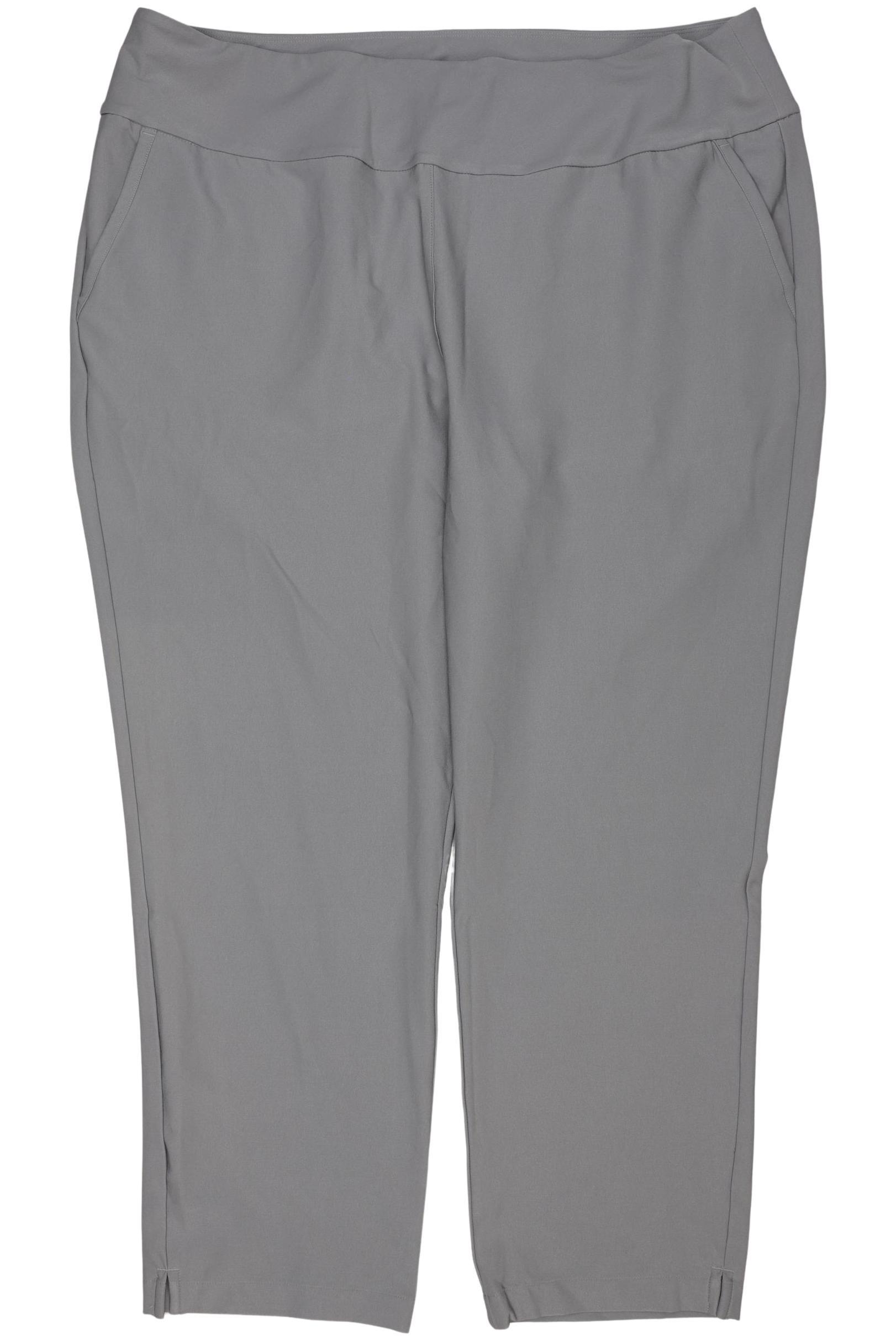 

adidas Damen Stoffhose, grau, Gr. 0