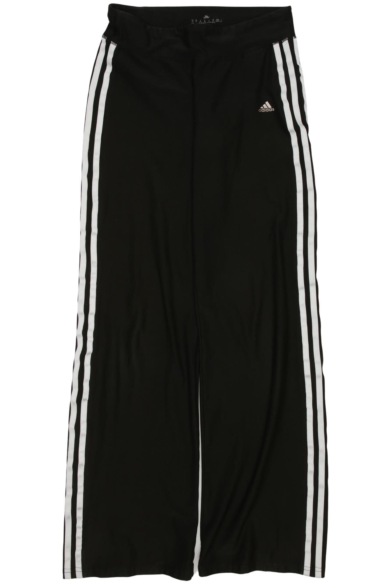 

adidas Damen Stoffhose, schwarz, Gr. 0