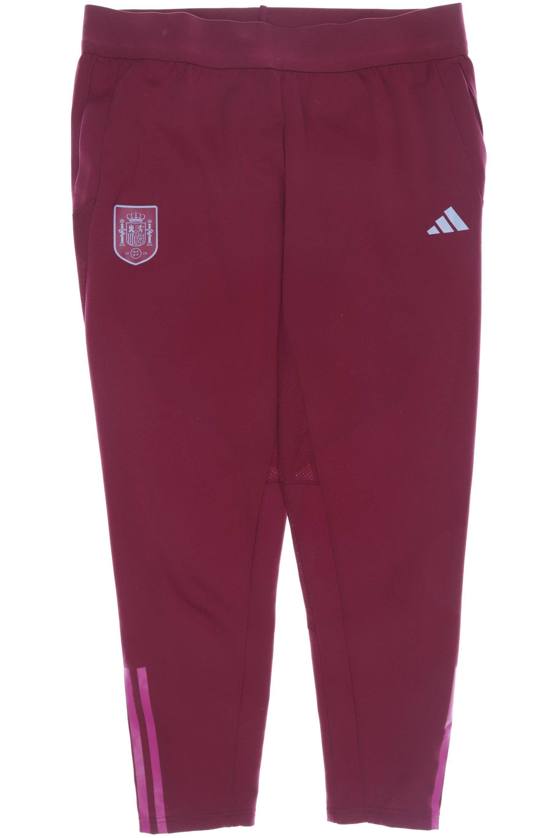 

adidas Damen Stoffhose, bordeaux, Gr. 0