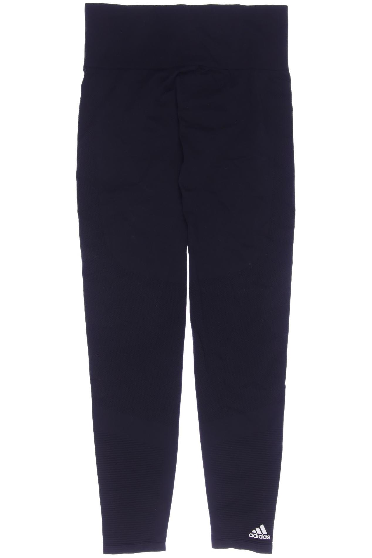 

adidas Damen Stoffhose, schwarz, Gr. 38