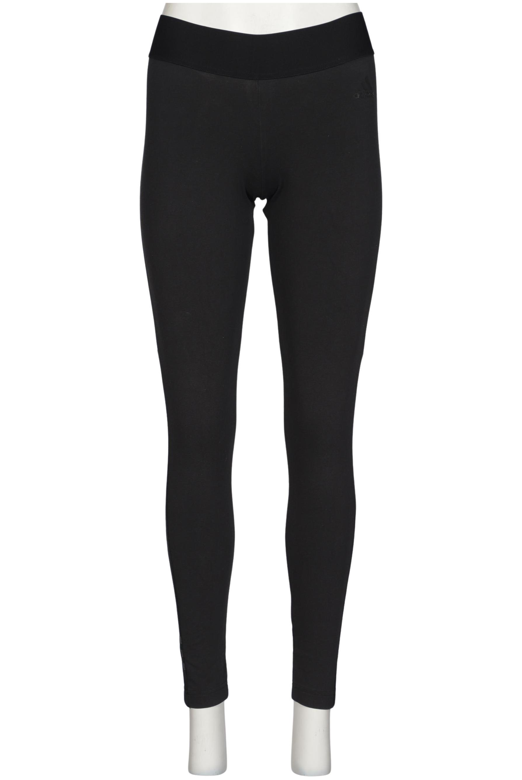 

adidas Damen Stoffhose, schwarz, Gr. 0