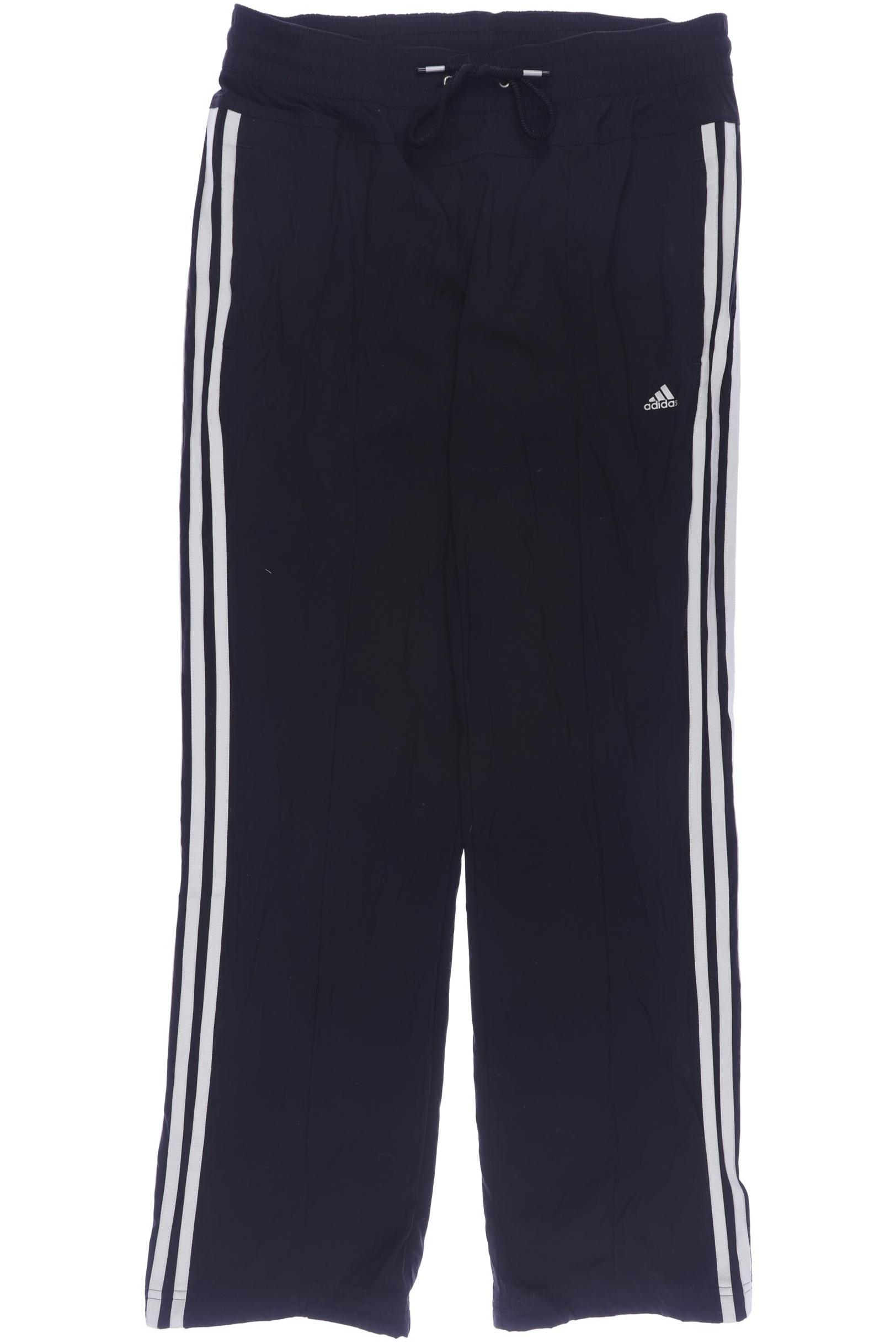 

adidas Damen Stoffhose, schwarz, Gr. 36
