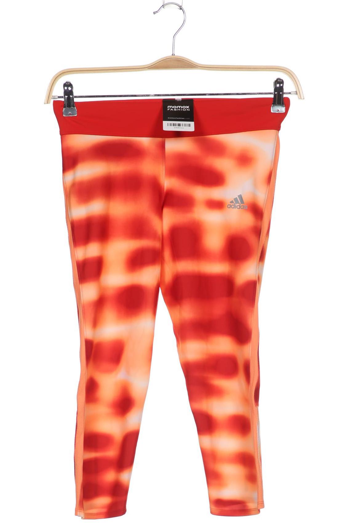 

adidas Damen Stoffhose, orange, Gr. 0