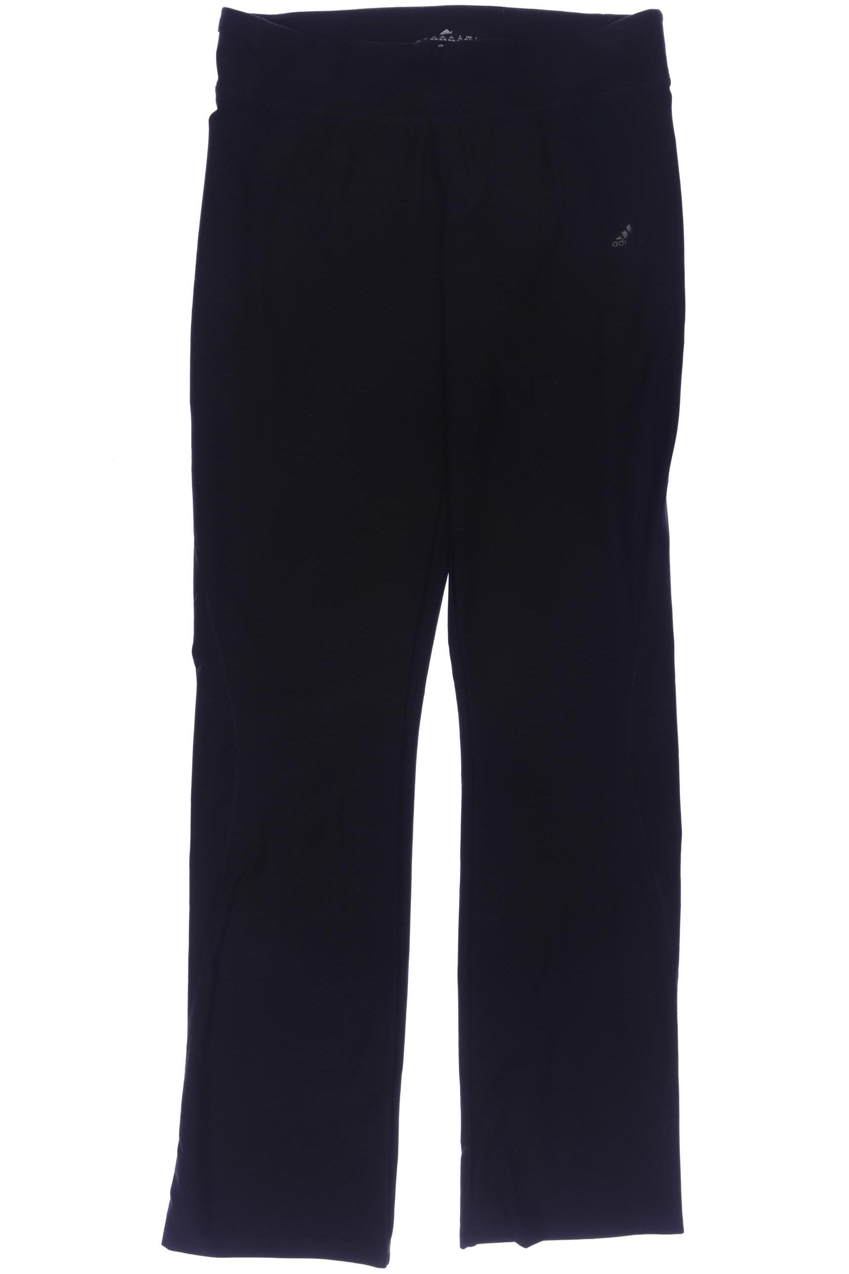 

adidas Damen Stoffhose, schwarz, Gr. 0
