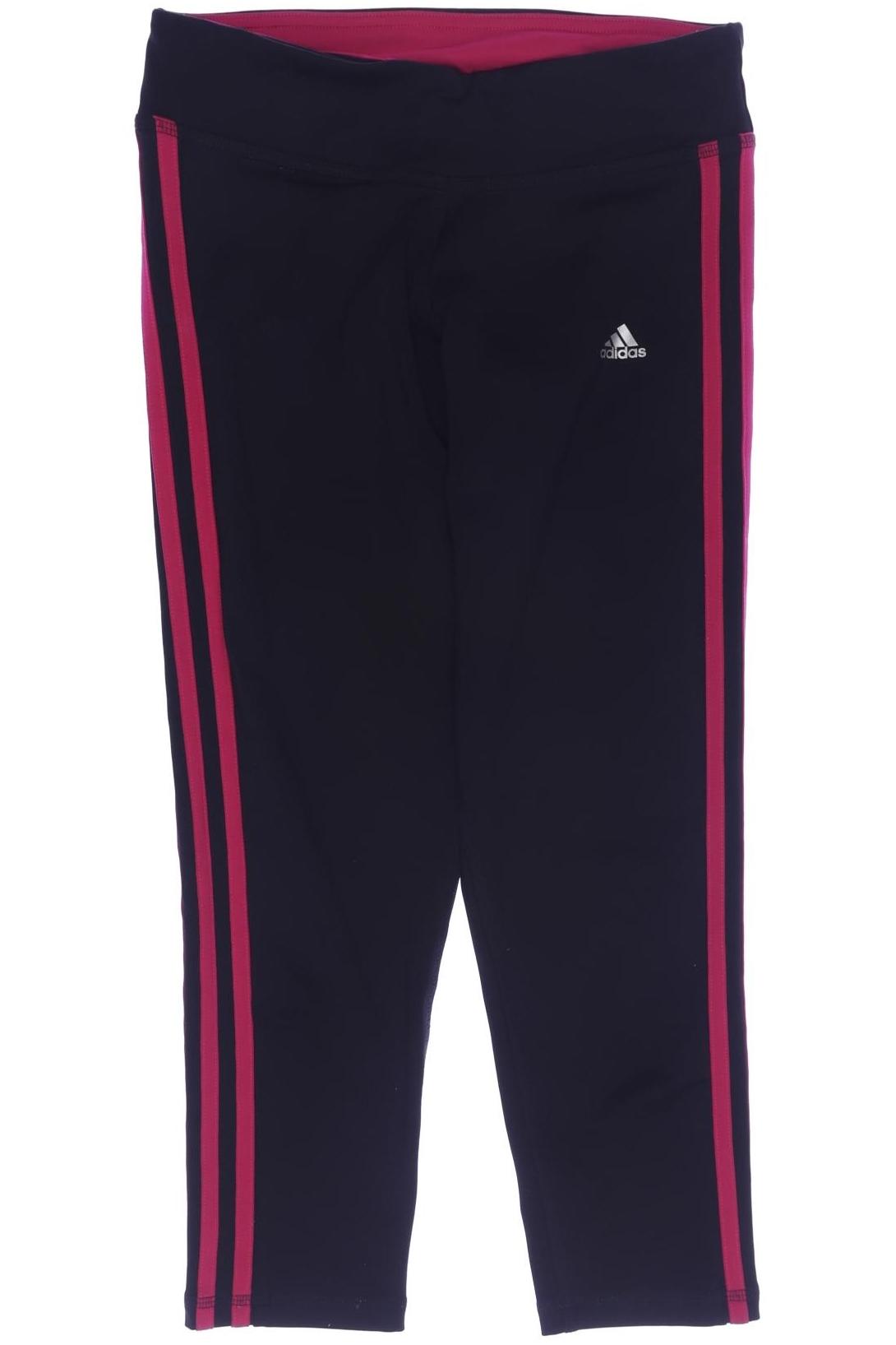 

adidas Damen Stoffhose, schwarz, Gr. 0