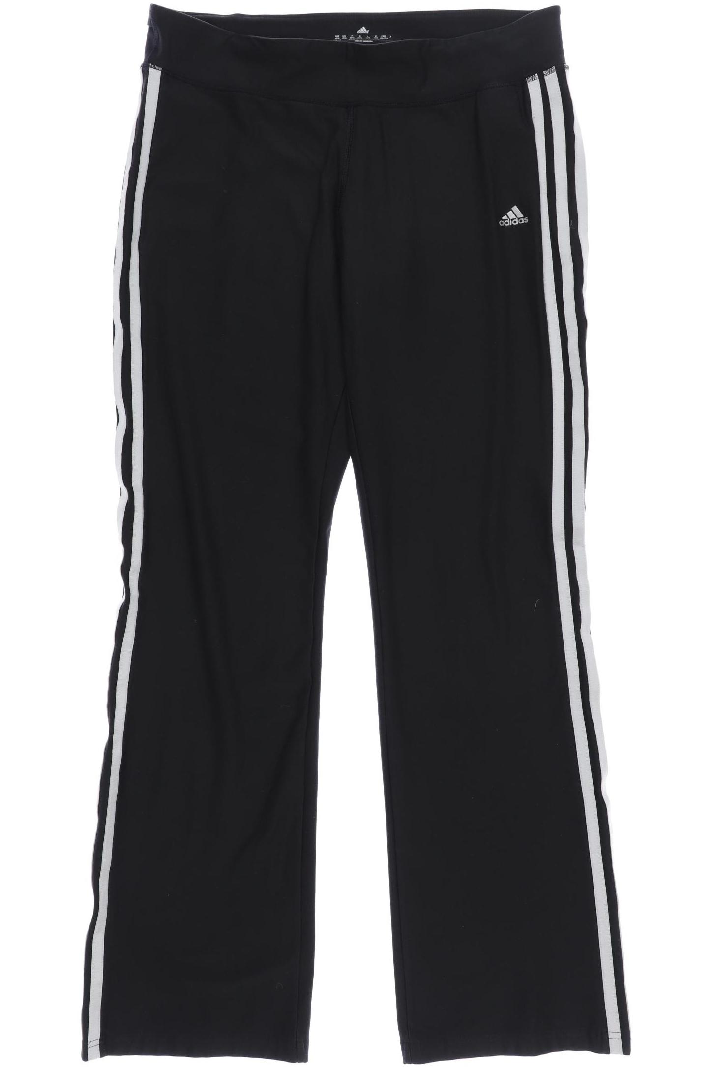 

adidas Damen Stoffhose, schwarz, Gr. 0