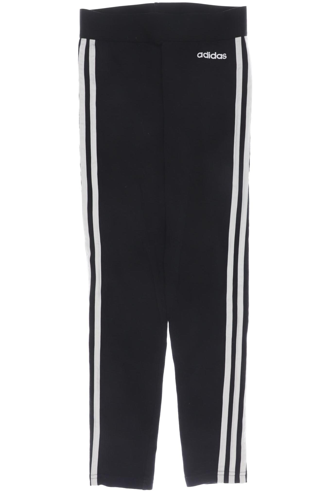 

adidas Damen Stoffhose, schwarz, Gr. 0