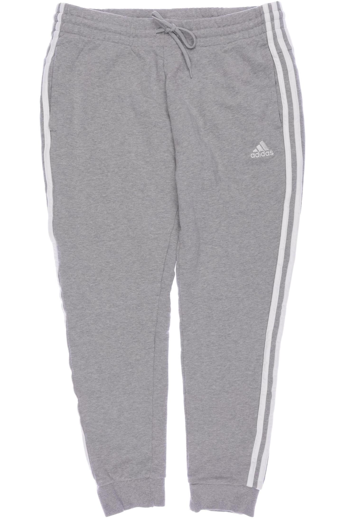

adidas Damen Stoffhose, grau, Gr. 0