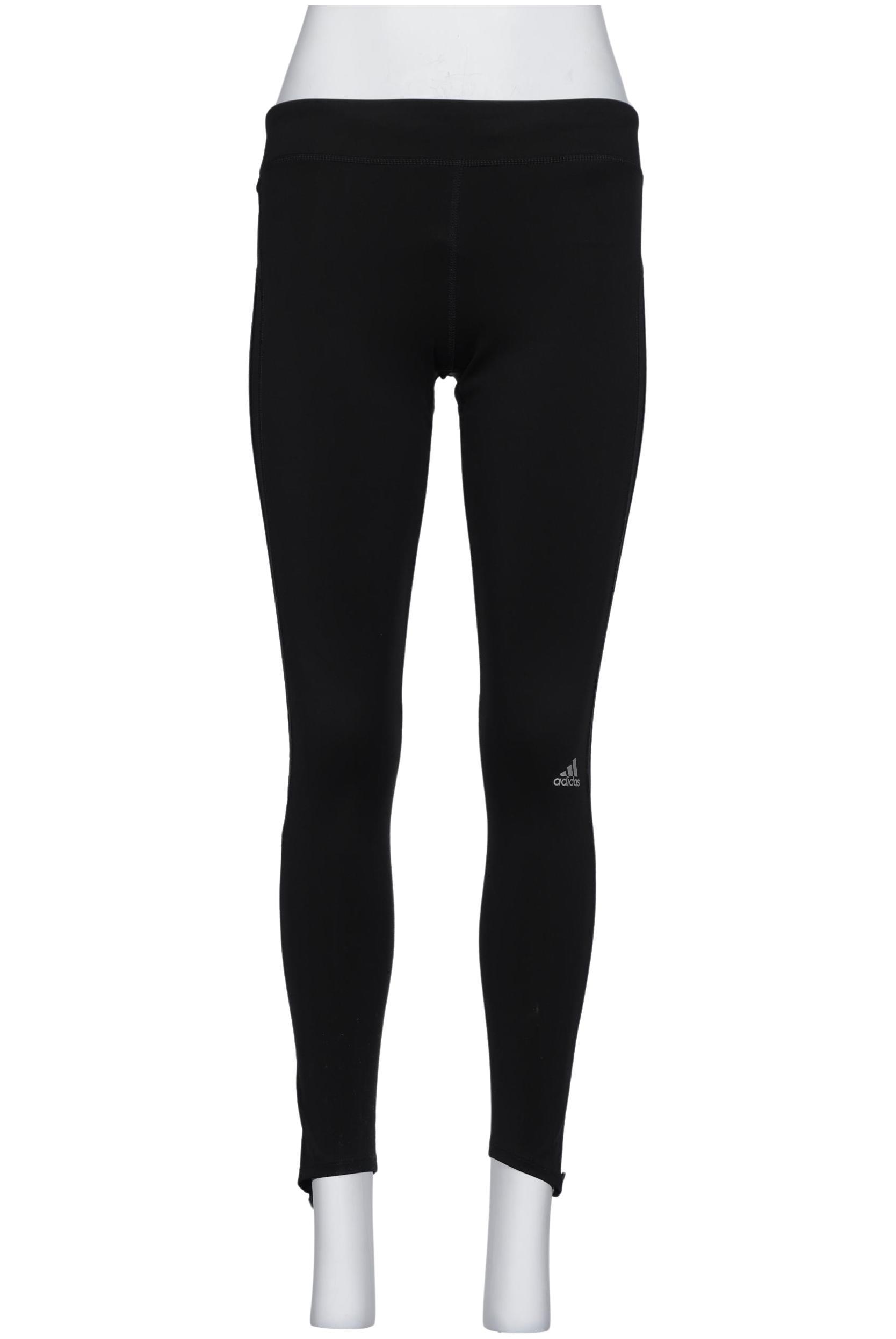 

adidas Damen Stoffhose, schwarz, Gr. 38