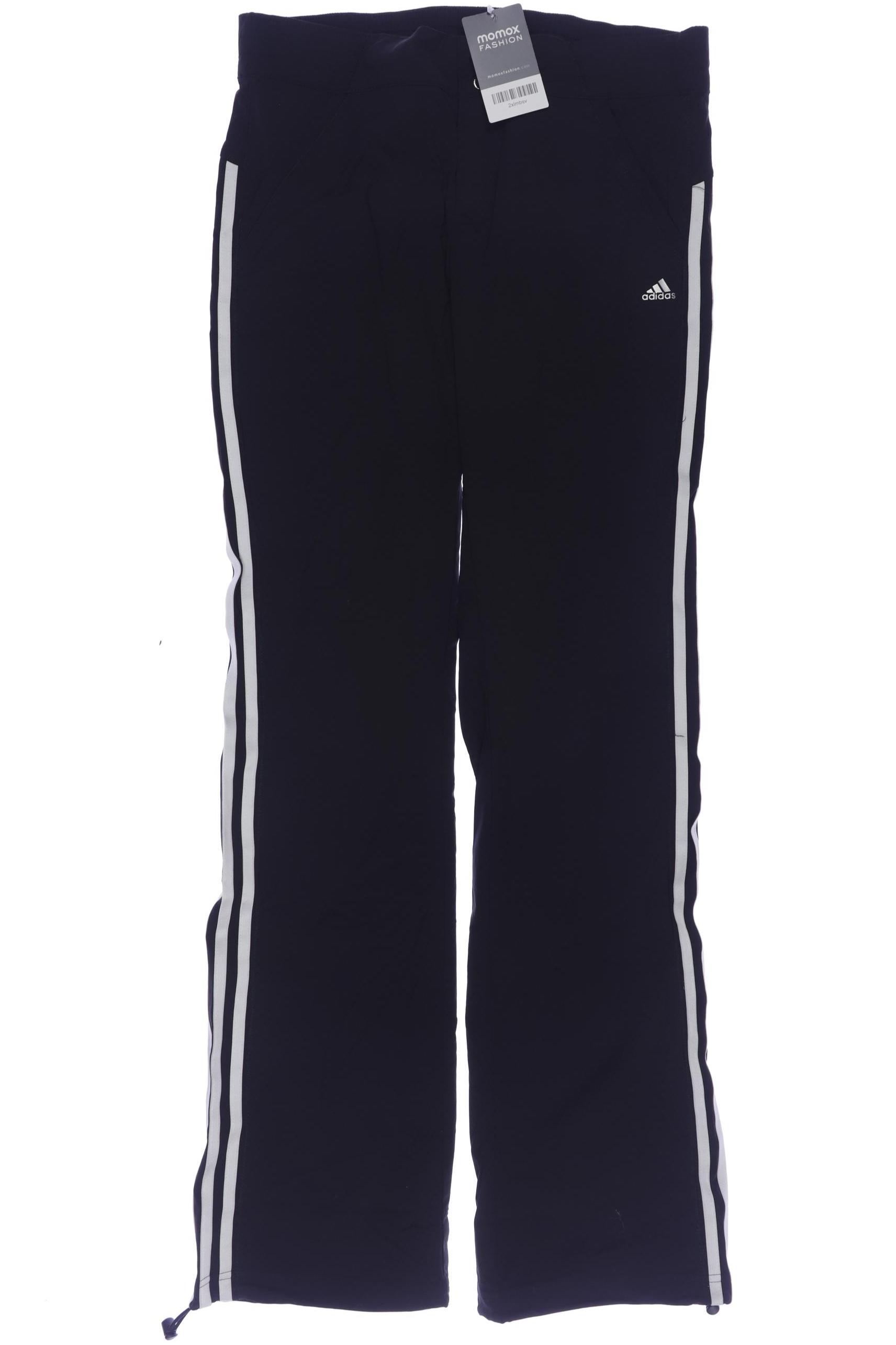 

adidas Damen Stoffhose, schwarz, Gr. 38