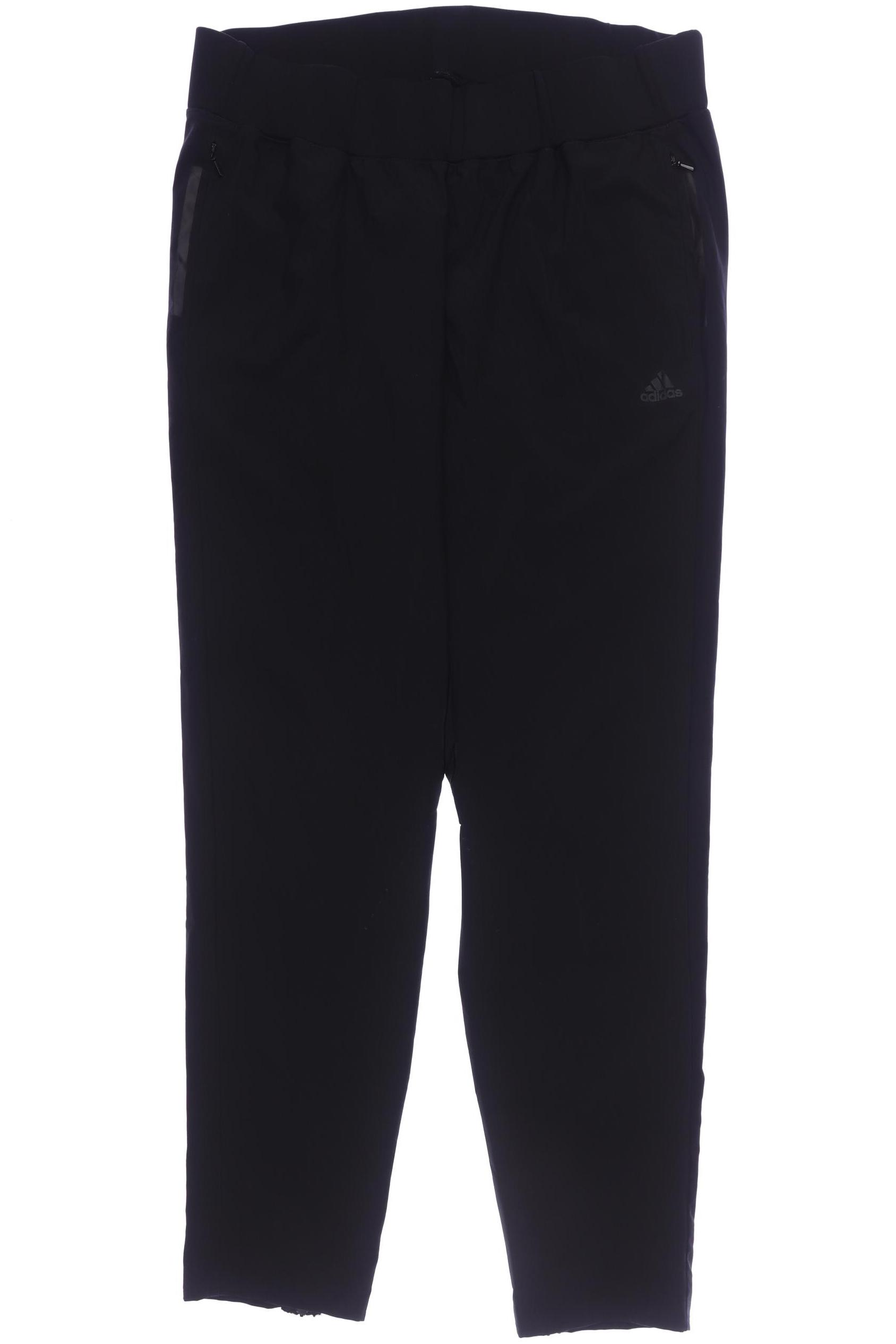 

adidas Damen Stoffhose, schwarz, Gr. 0