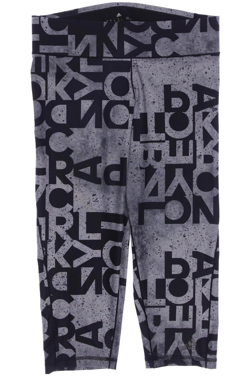 

adidas Damen Stoffhose, grau, Gr. 0