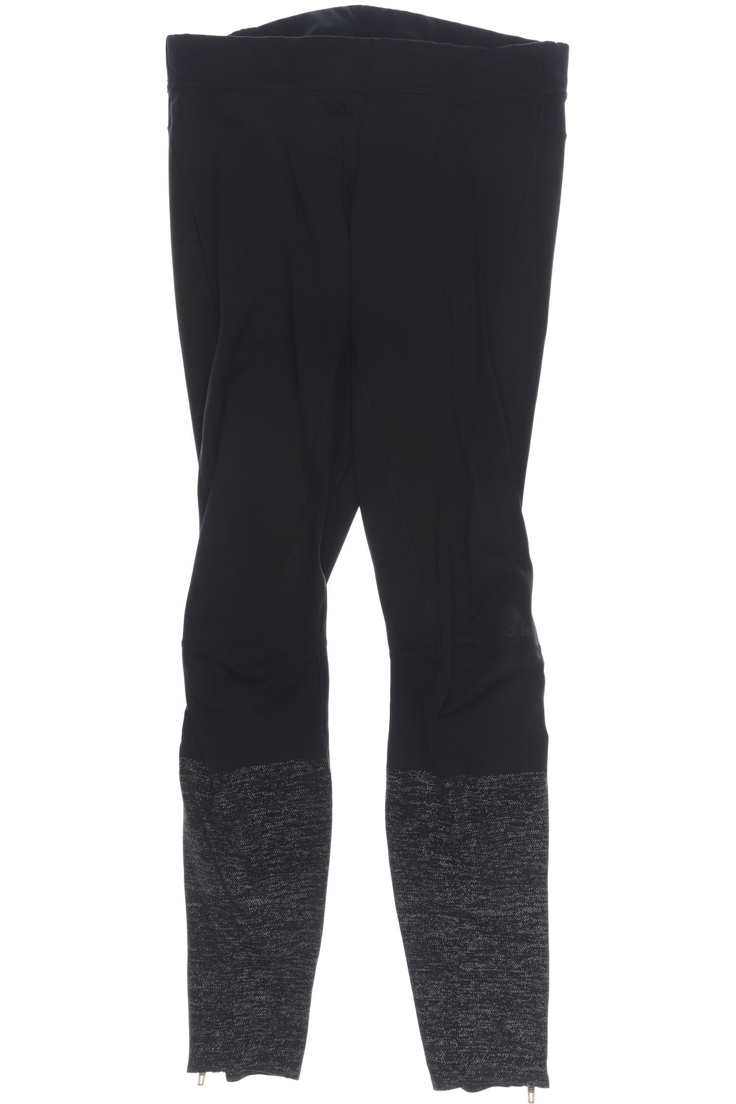 

adidas Damen Stoffhose, schwarz, Gr. 42